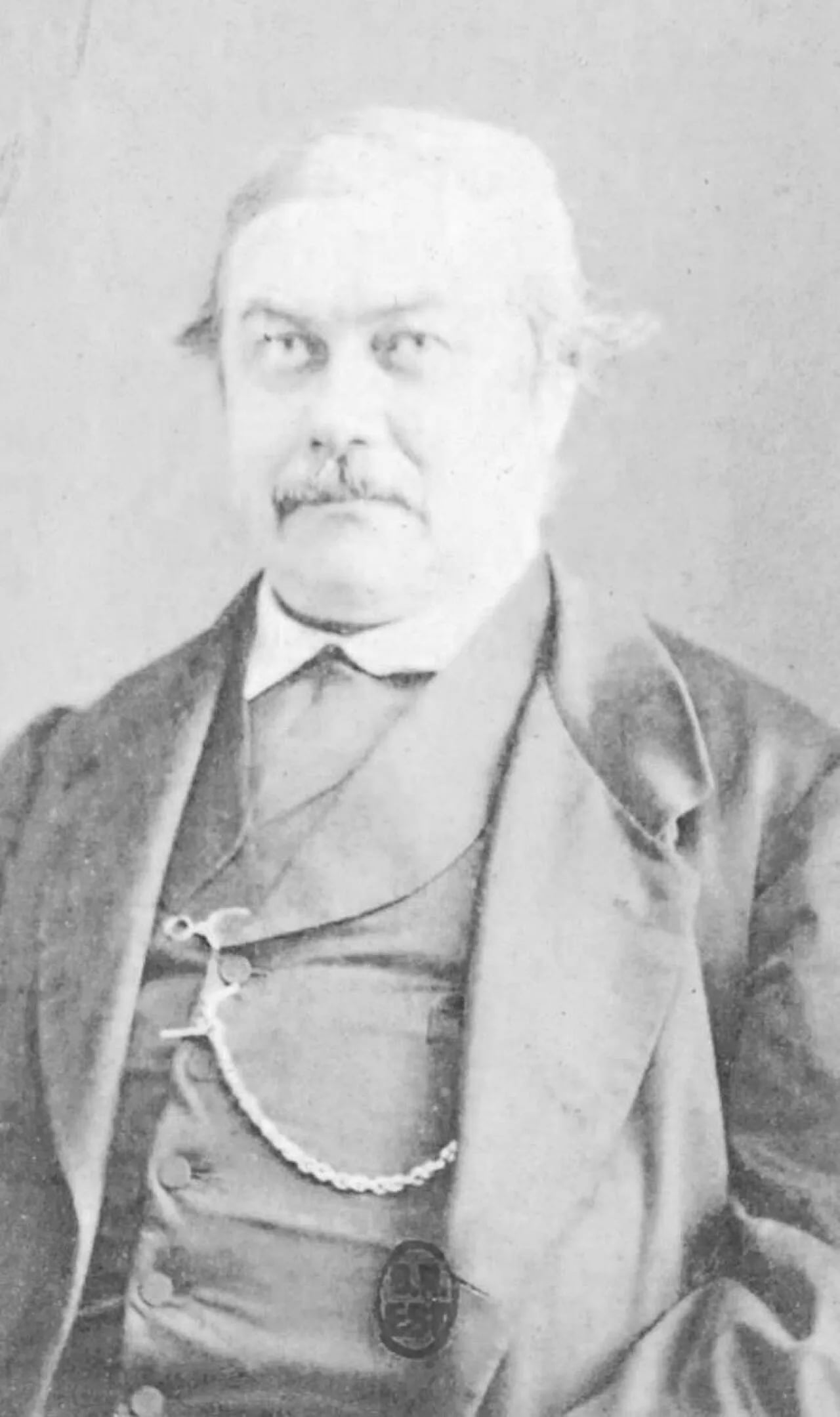 Porträt von Georges Duchêne (1824–1876) – Gedenkseite