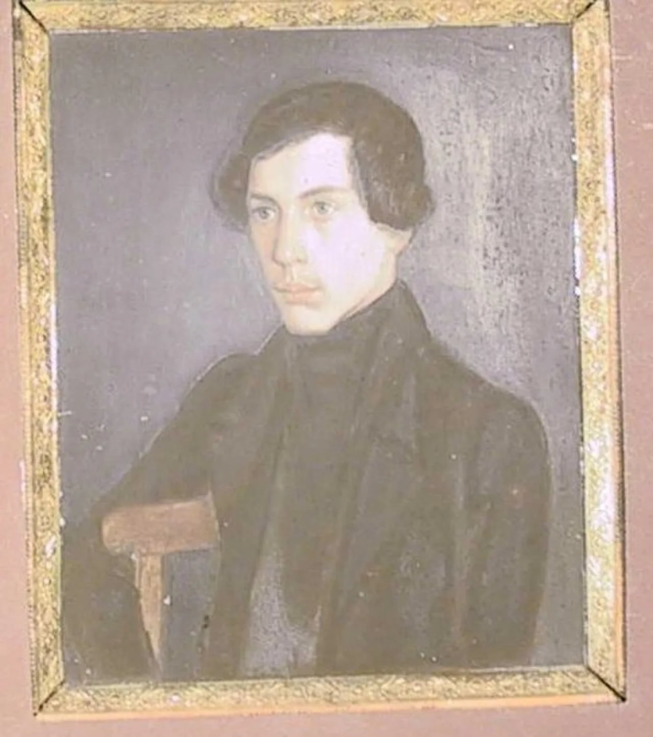 Porträt von Alexei Alexandrowitsch Bakunin (1823–1882) – Gedenkseite