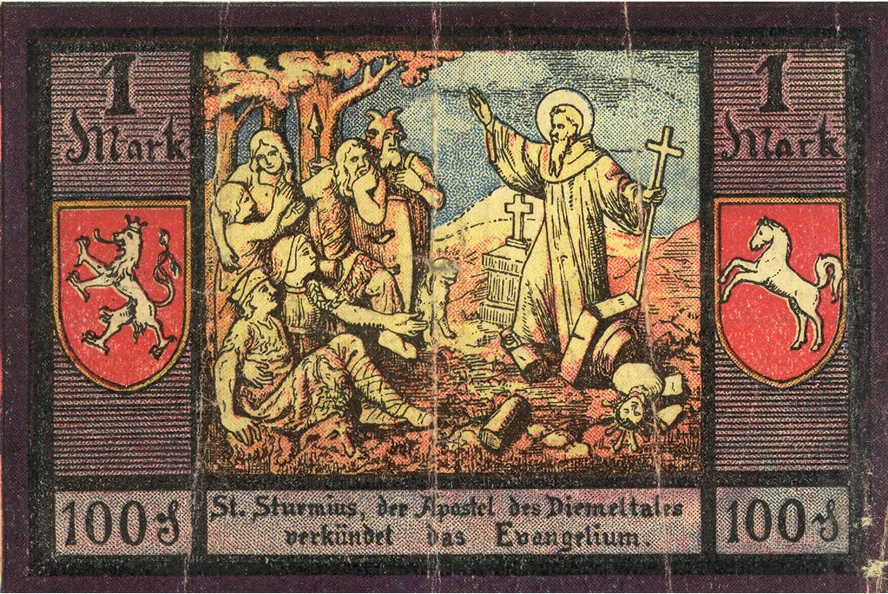 Porträt von Sturmius (704–779) – Gedenkseite