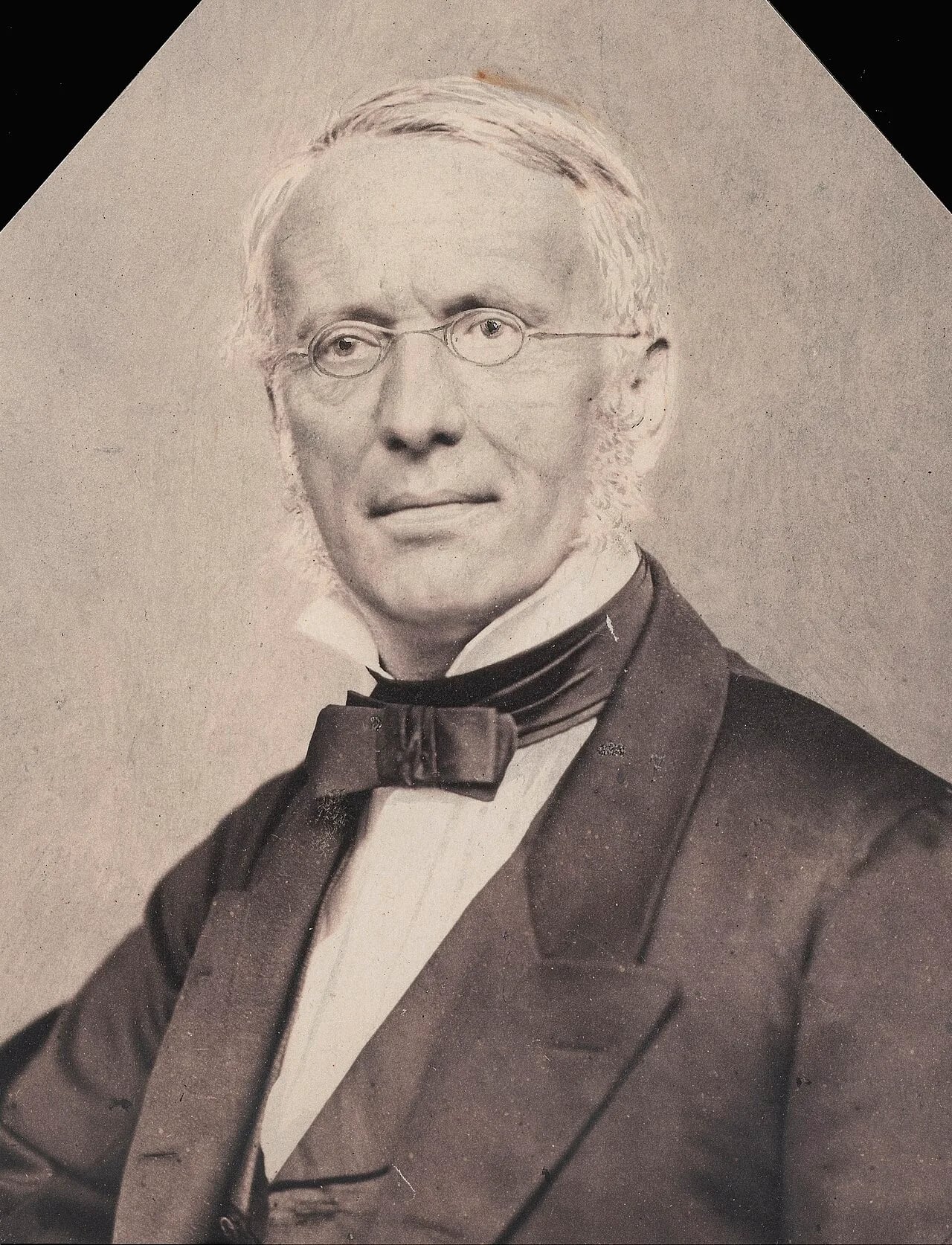 Porträt von Friedrich Miescher-His (1811–1887) – Gedenkseite