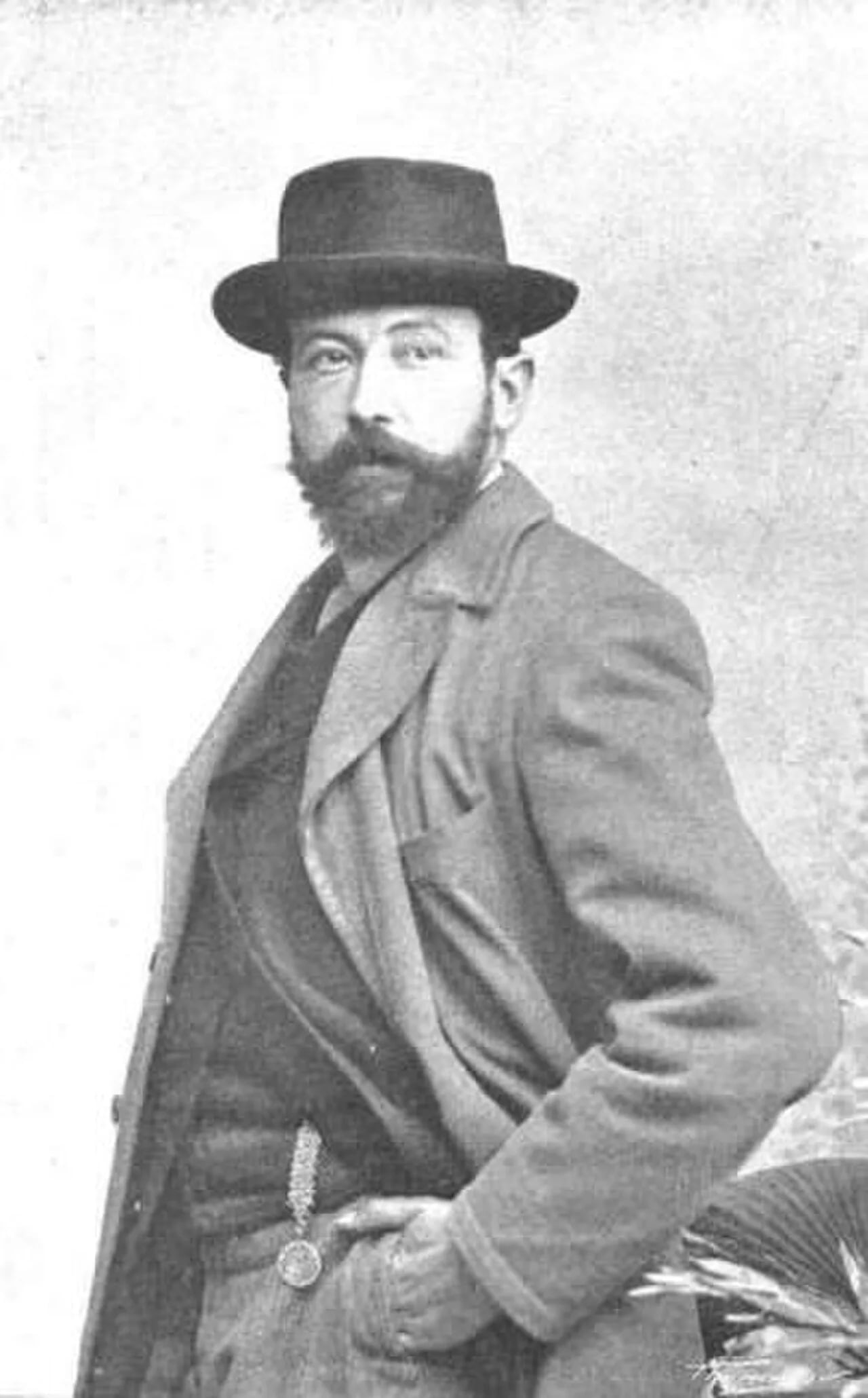 Porträt von Jaume Vilallonga Balam (1861–1904) – Gedenkseite