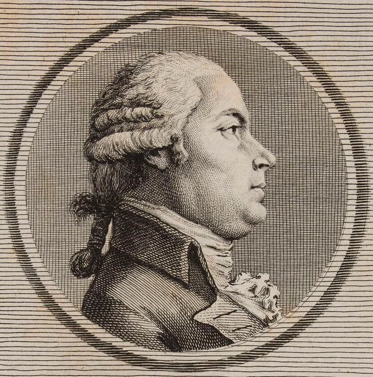 Porträt von Henri Bernard Delattre de Balzaert (1743–1804) – Gedenkseite