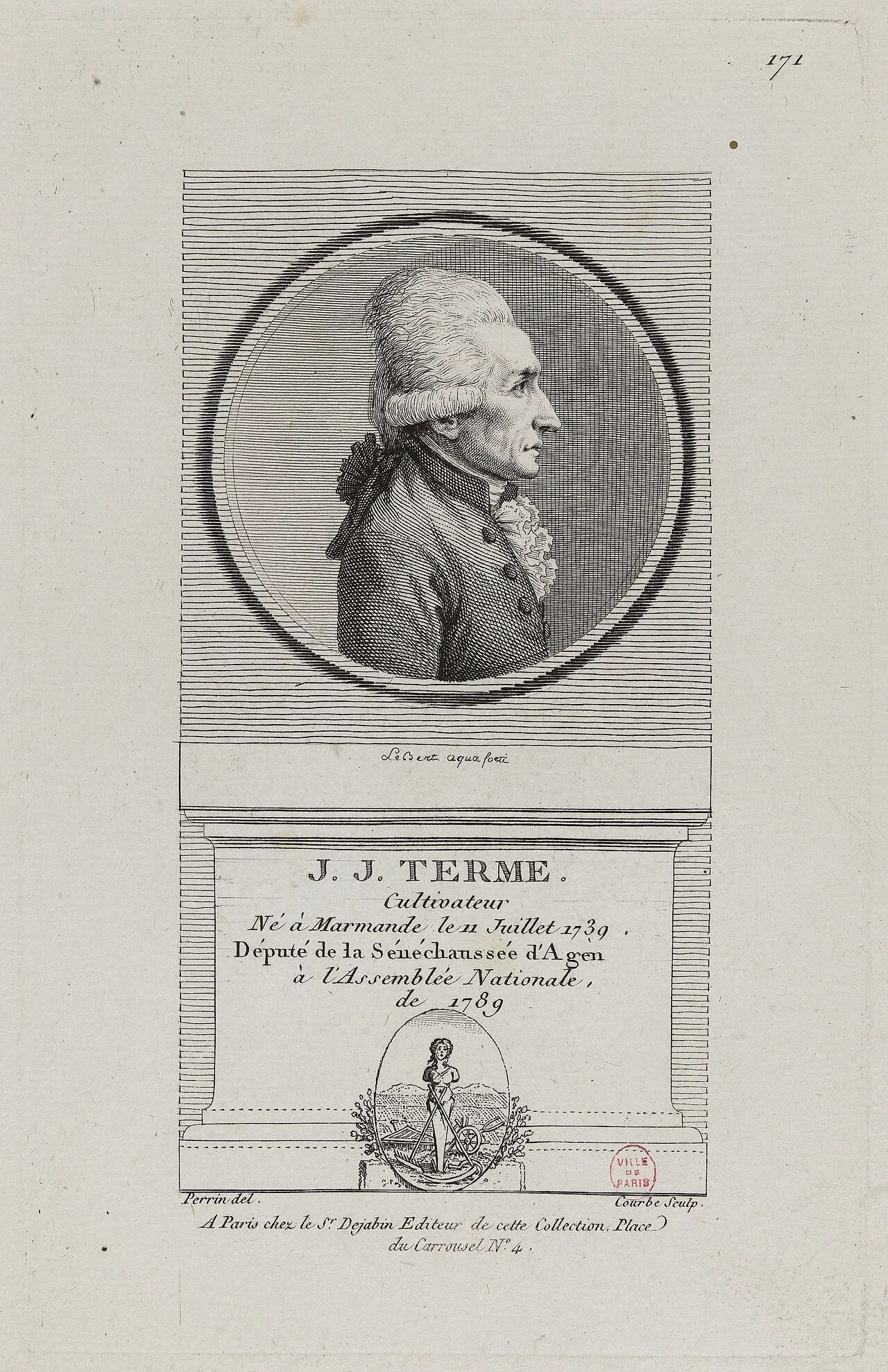 Portrait of Jean Joseph Terme (1739–1813) – memorial page