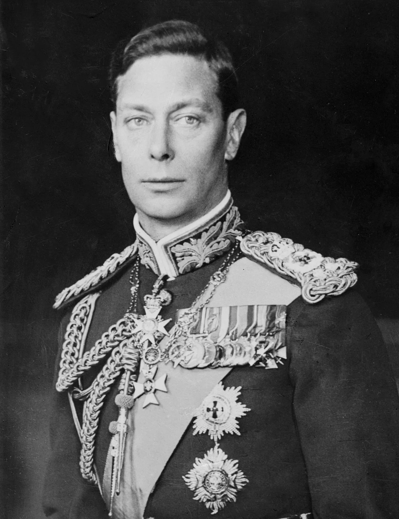 Porträt von Georg VI. (1895–1952) – Gedenkseite