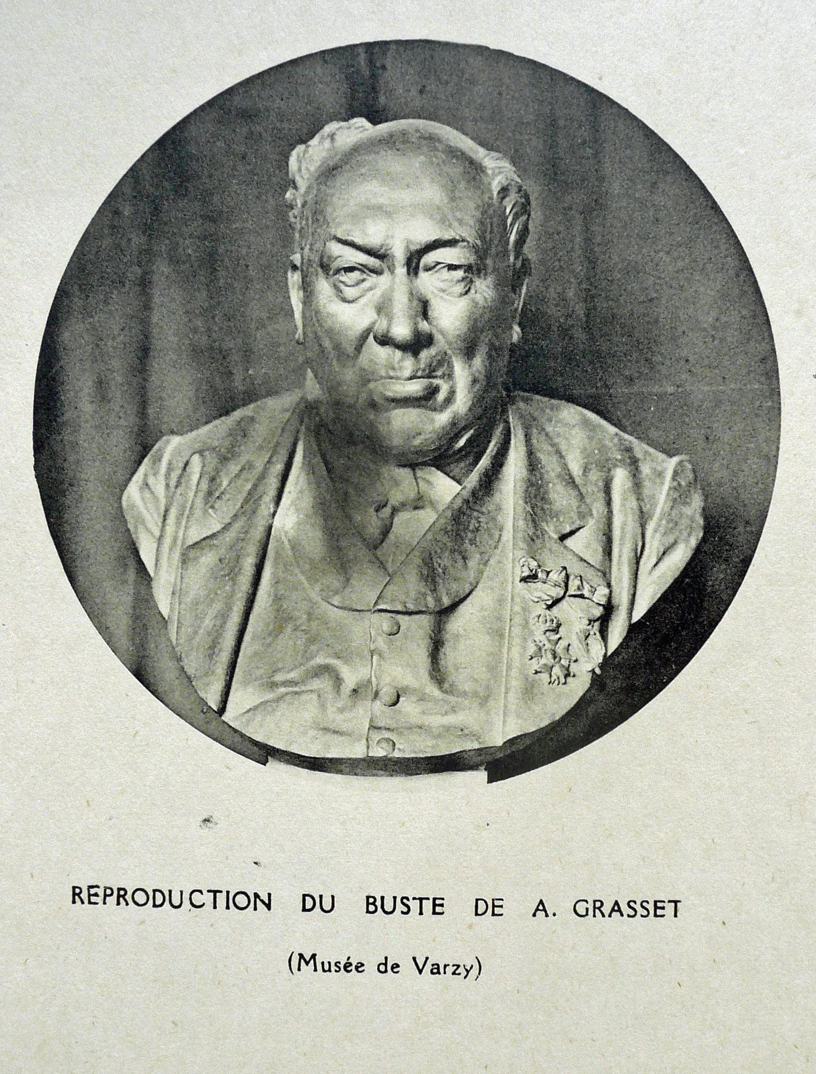 Porträt von Auguste Grasset (1799–1879) – Gedenkseite