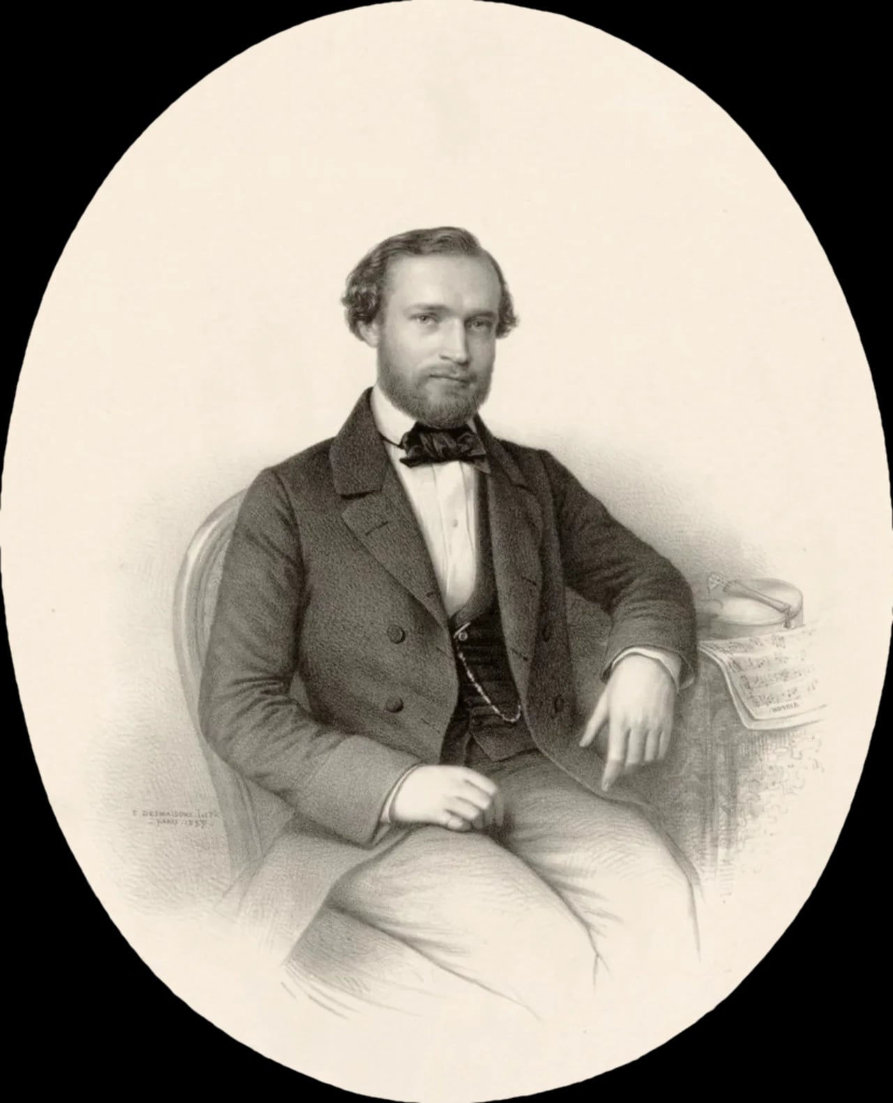 Porträt von Richard Hammer (1828–1907) – Gedenkseite