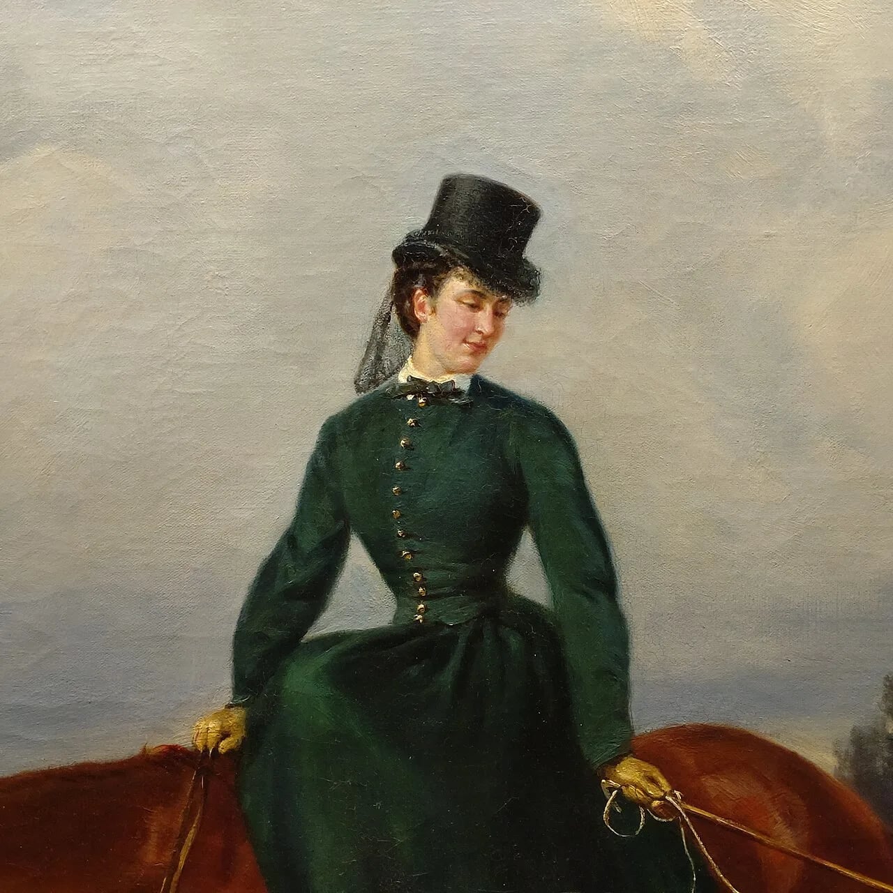 Porträt von Ida Maria von und zu Liechtenstein (1839–1921) – Gedenkseite