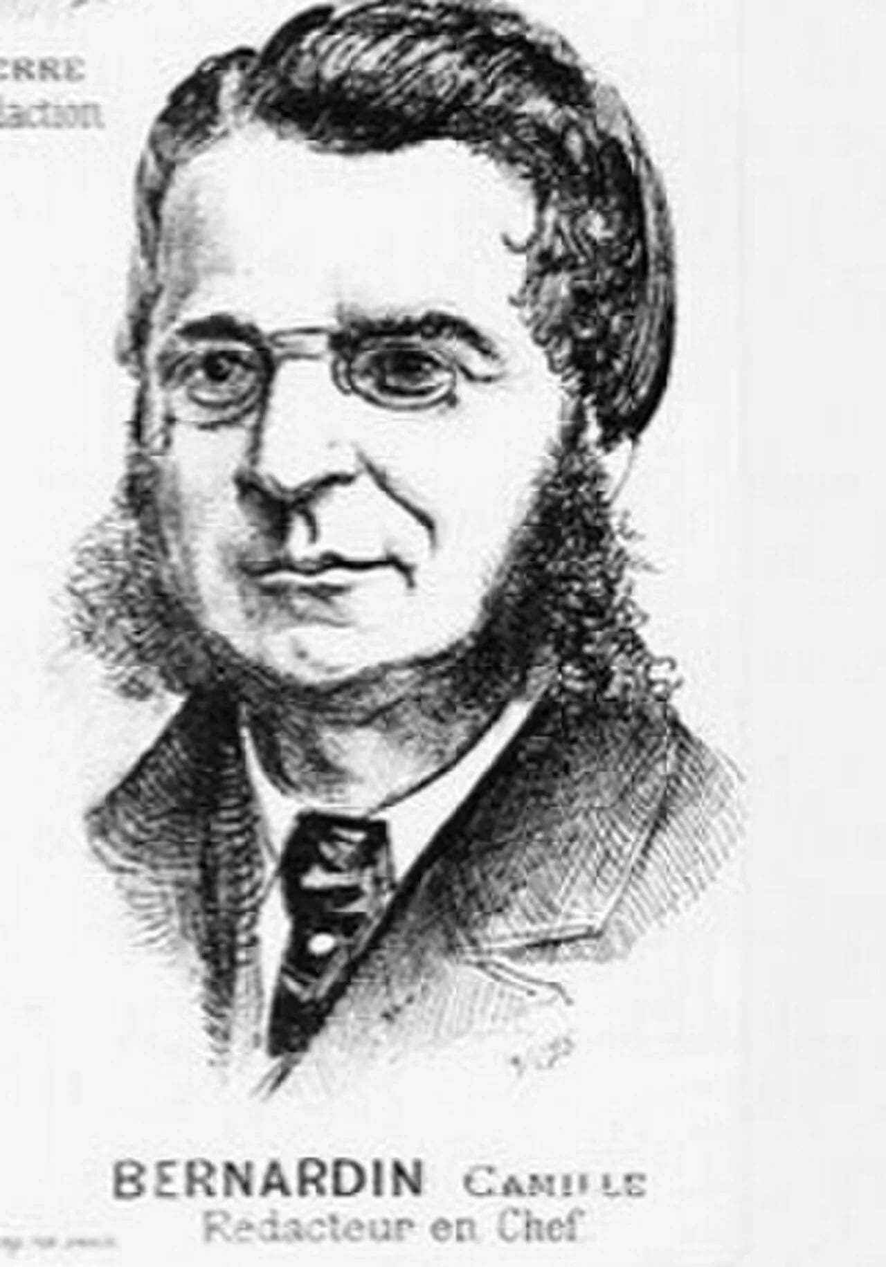 Porträt von Camille Bernardin (1831–1894) – Gedenkseite