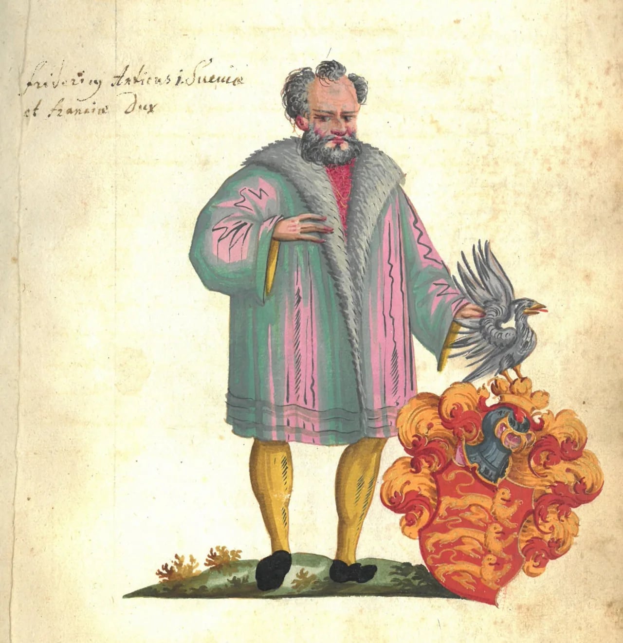 Porträt von Friedrich I. (1050–1105) – Gedenkseite