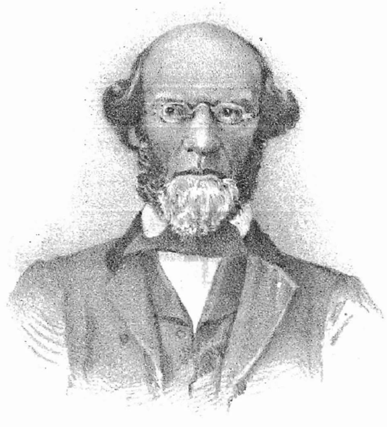 Portrait of John Beach (1812–1874) – memorial page