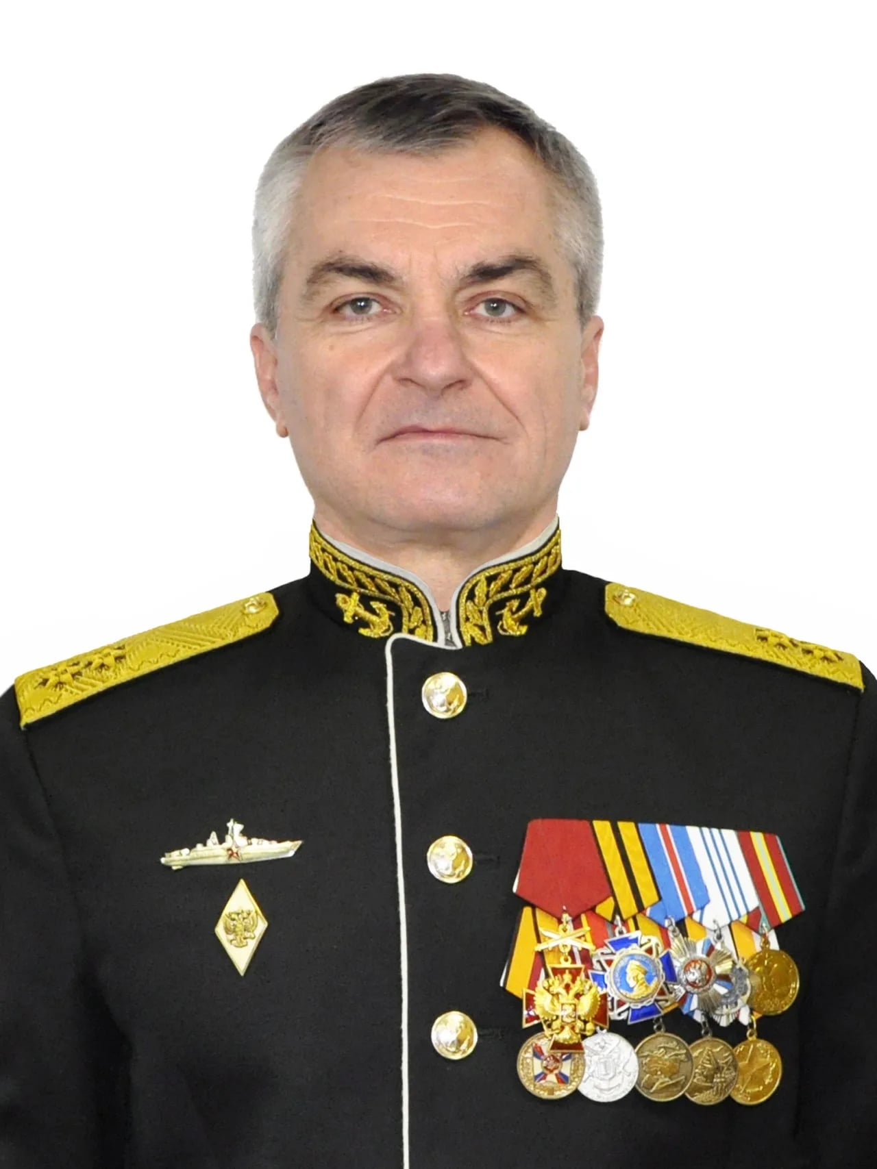 Porträt von Wiktor Nikolajewitsch Sokolow (1962–2023) – Gedenkseite