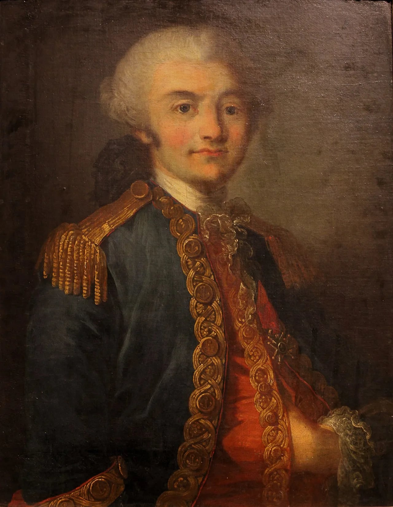Porträt von Charles-Marie de Trolong du Rumain (1743–1780) – Gedenkseite