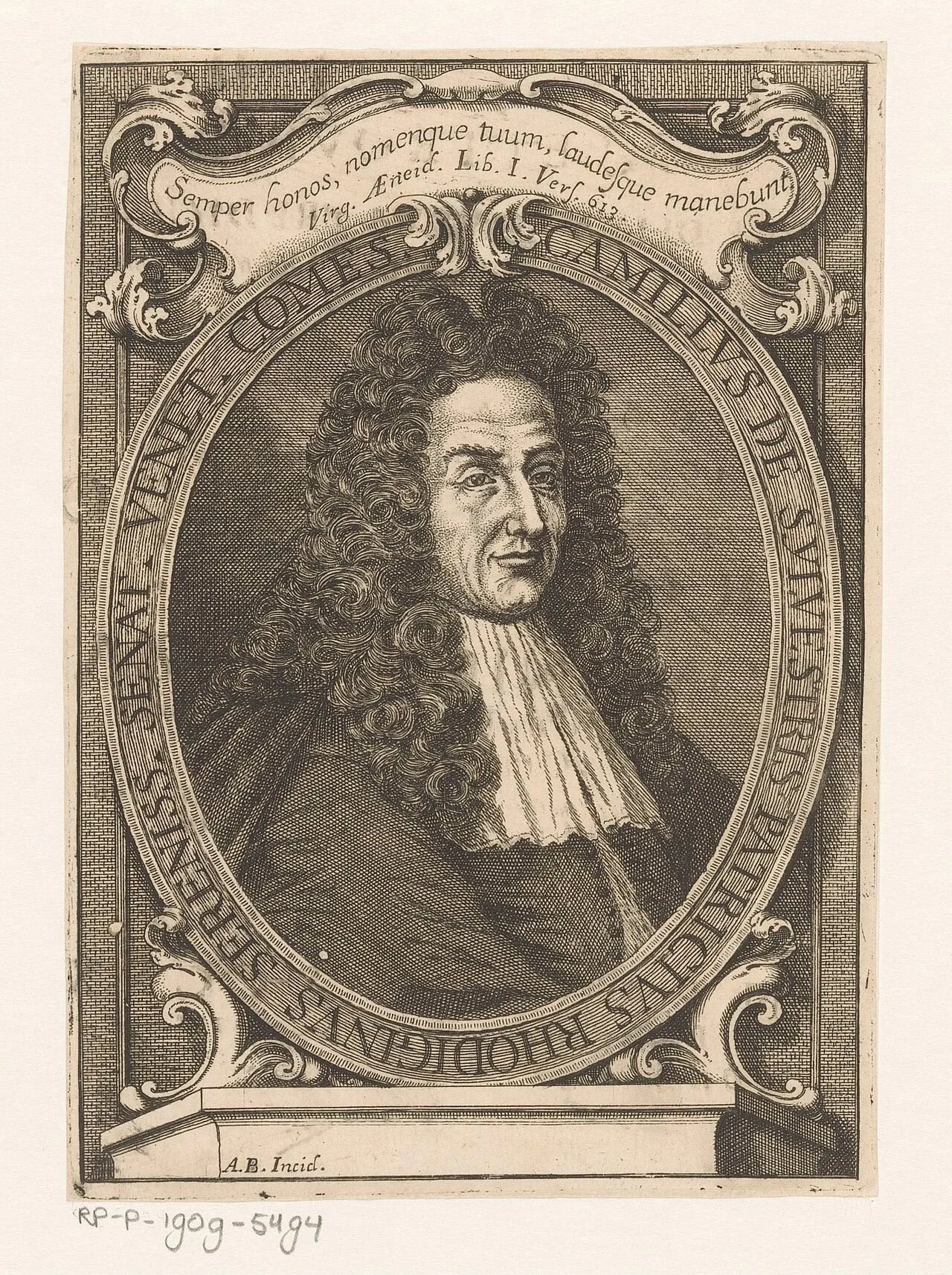 Portrait of Camillo Silvestri (1645–1719) – memorial page