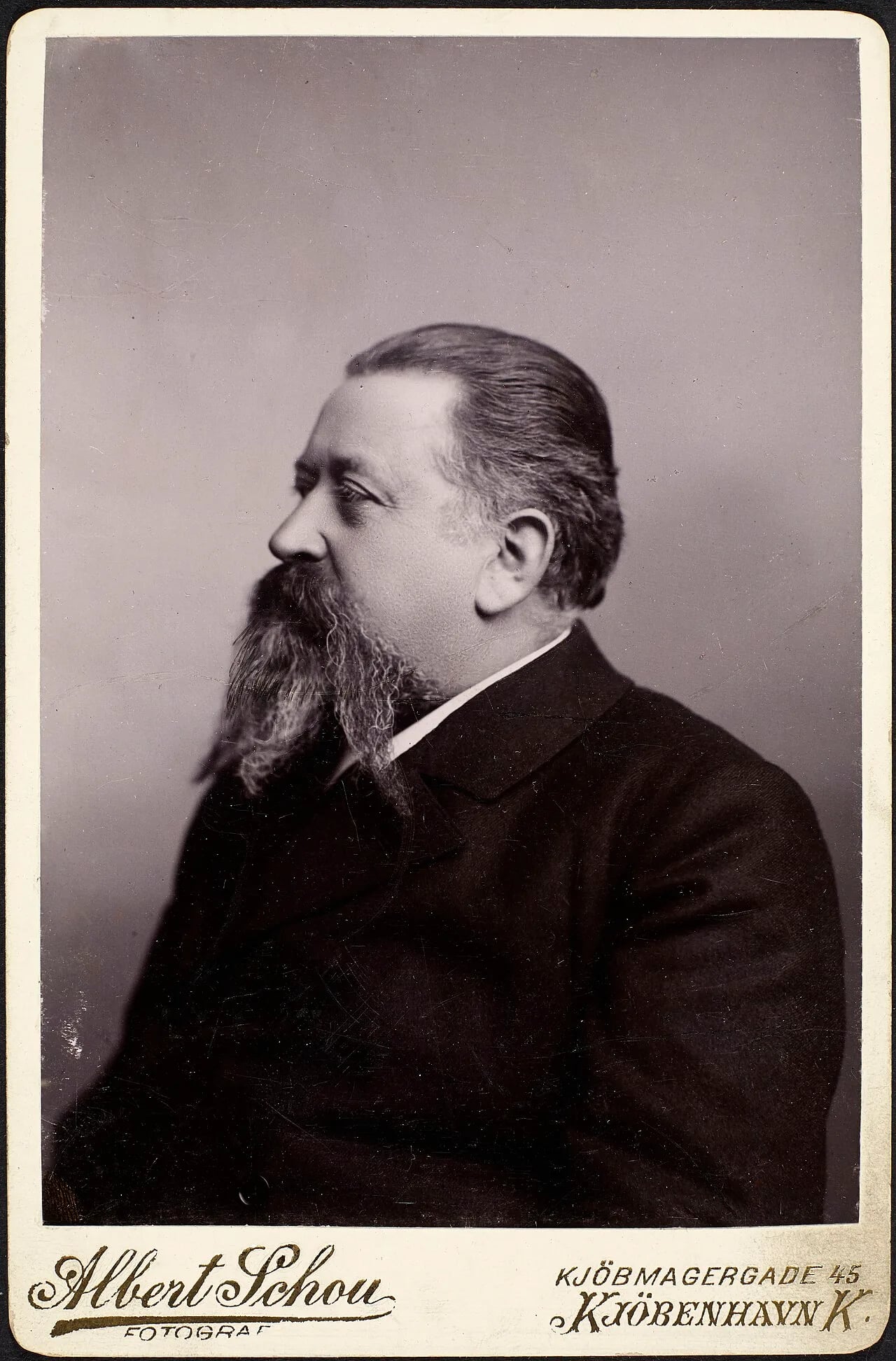Portrait of Carl Maglekilde-Petersen (1843–1908) – memorial page