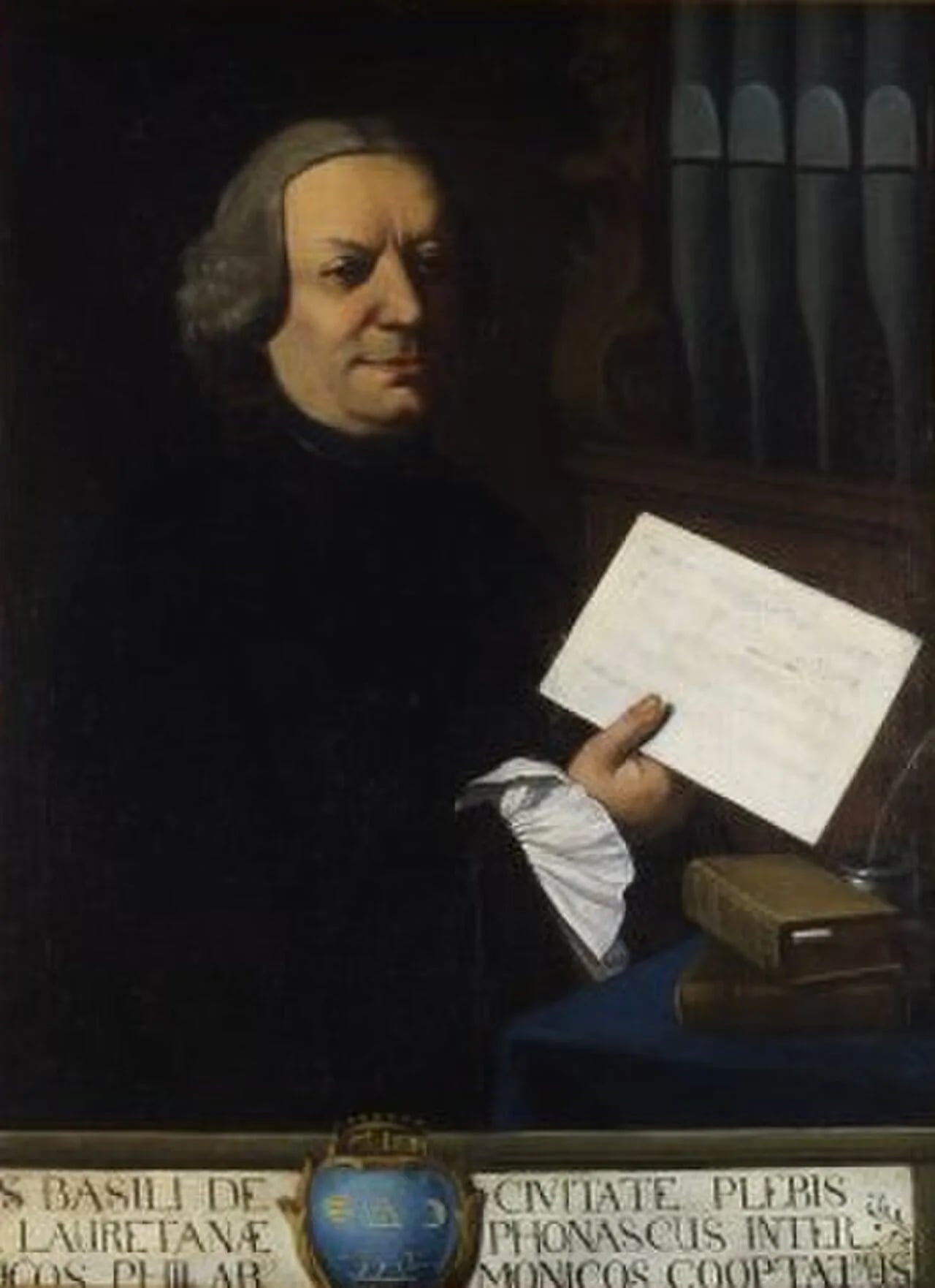 Porträt von Andrea Basili (1705–1777) – Gedenkseite