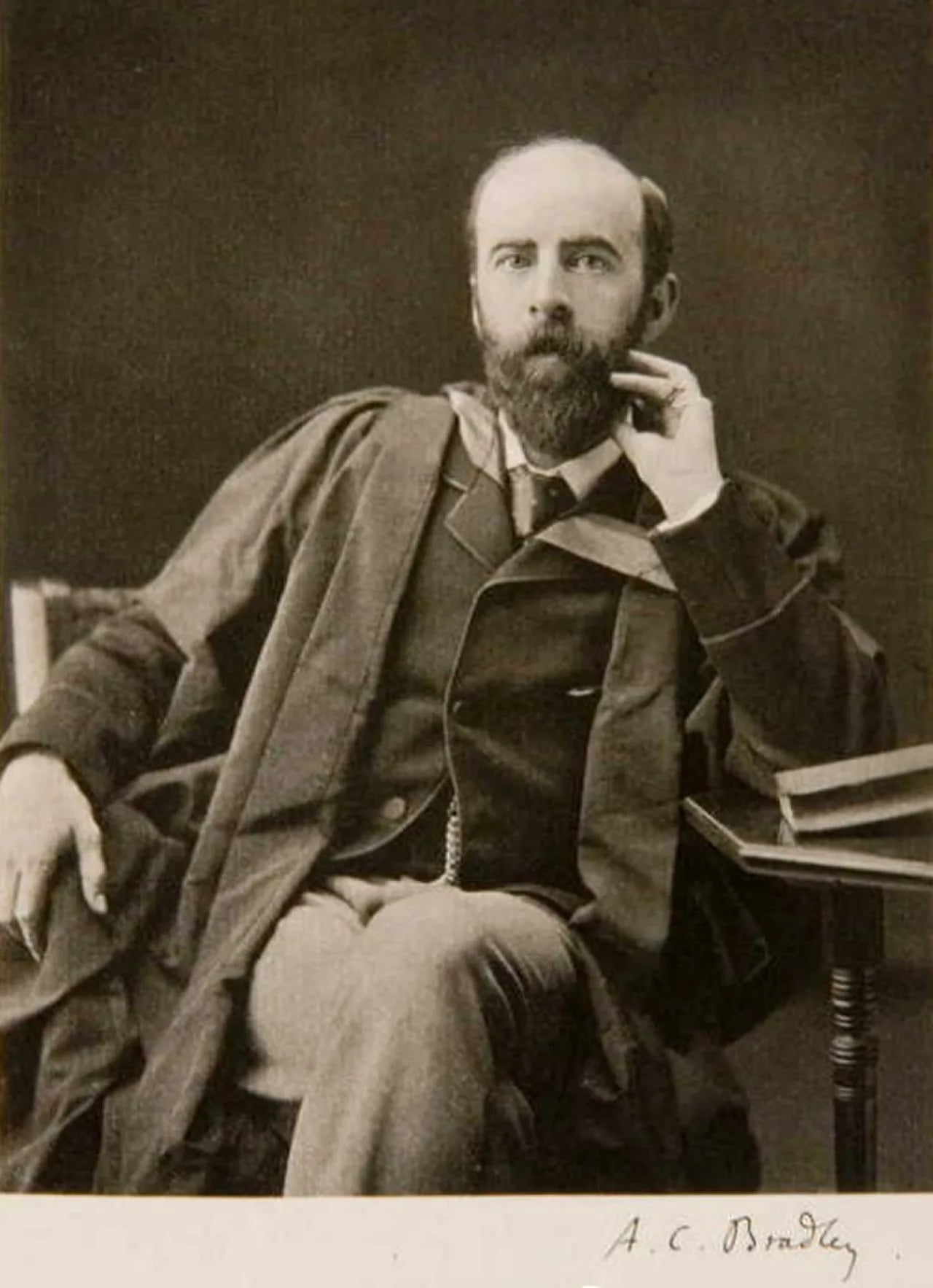 Portrait of Andrew Cecil Bradley (1851–1935) – memorial page