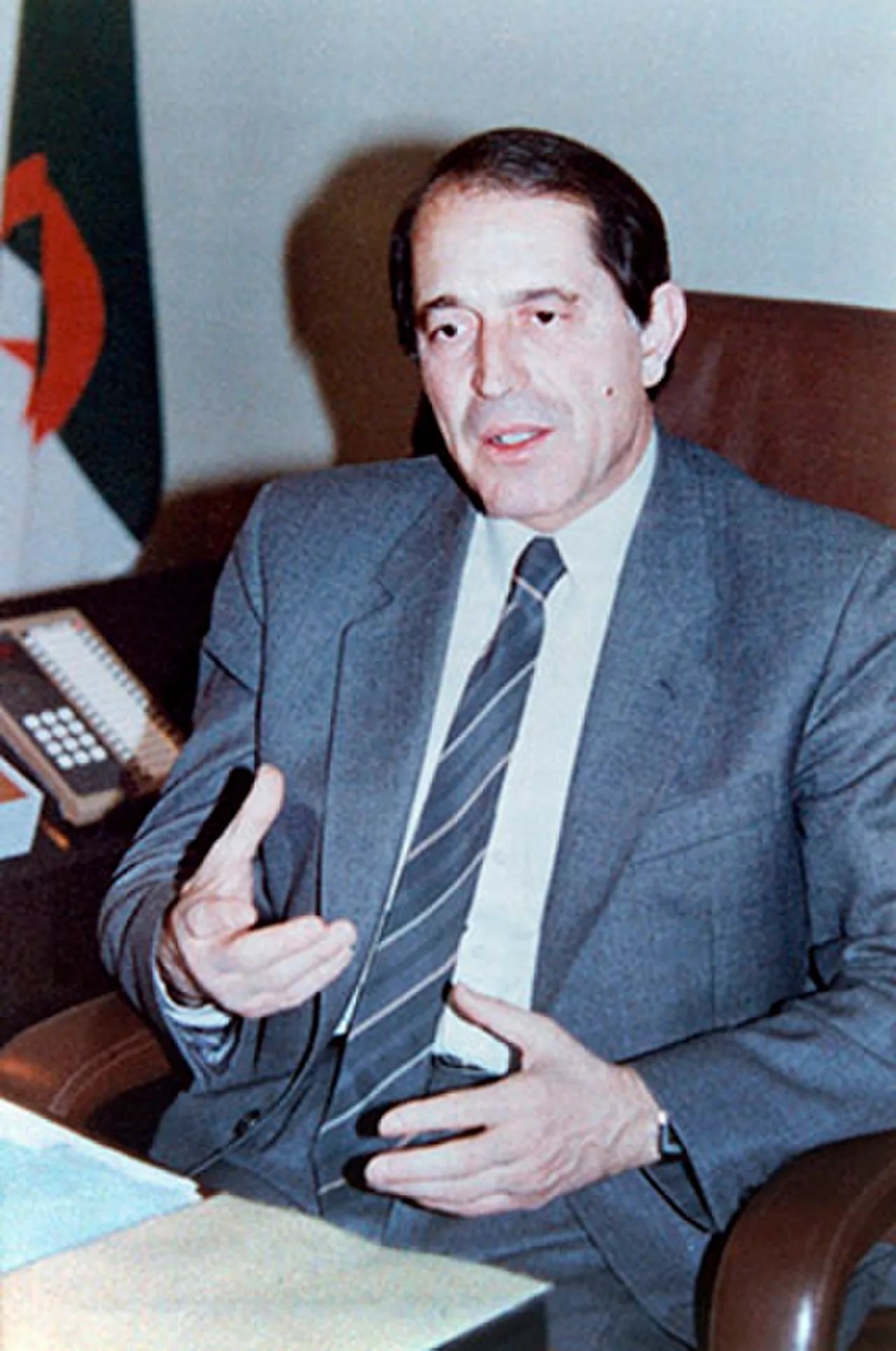 Portrait of Abu Bakr Bilqaid (1934–1995) – memorial page
