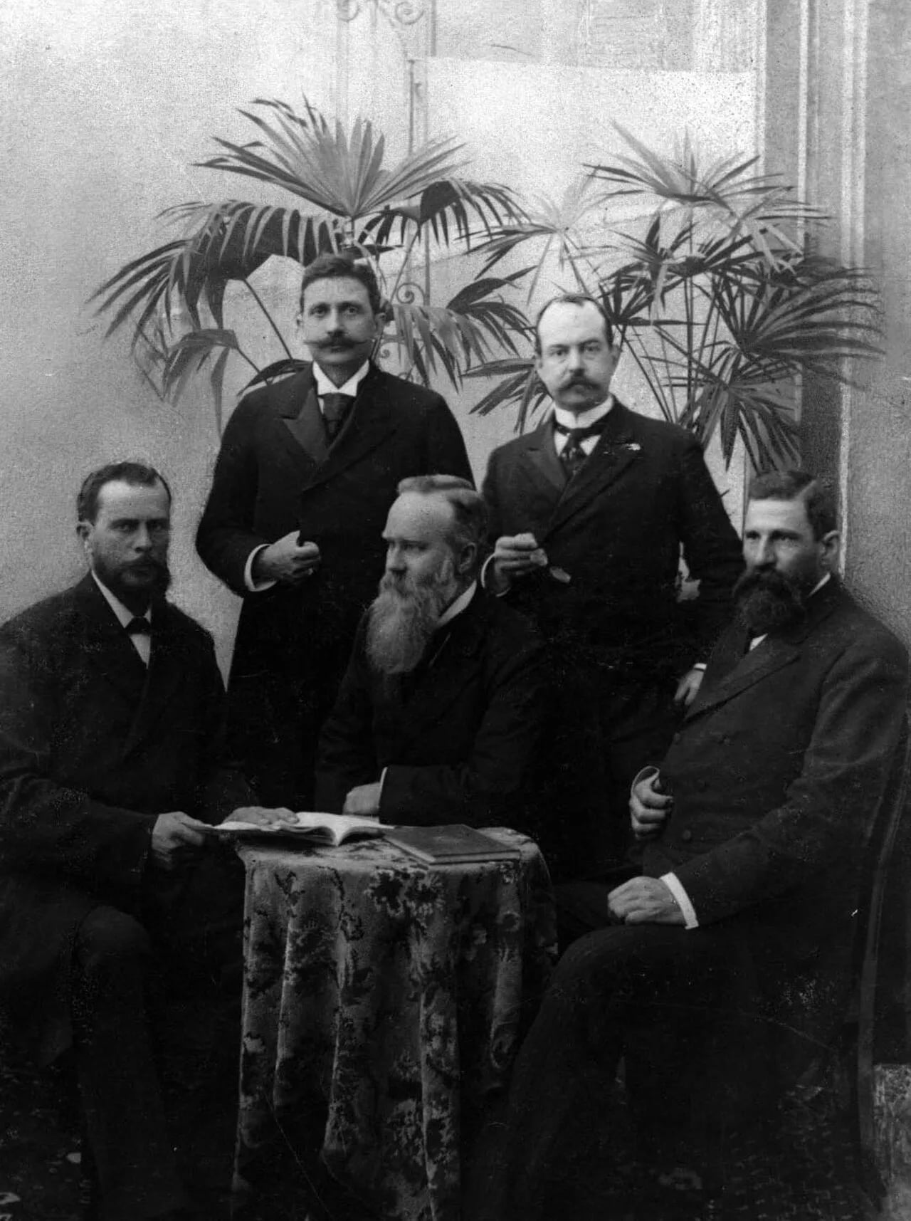 Porträt von Abraham Fischer (1850–1913) – Gedenkseite