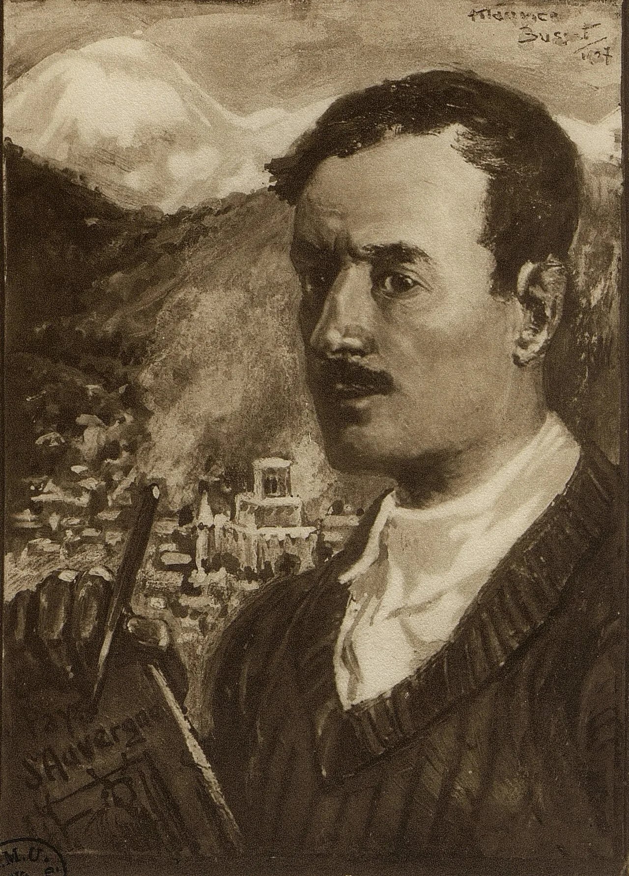 Porträt von Maurice Busset (1879–1936) – Gedenkseite