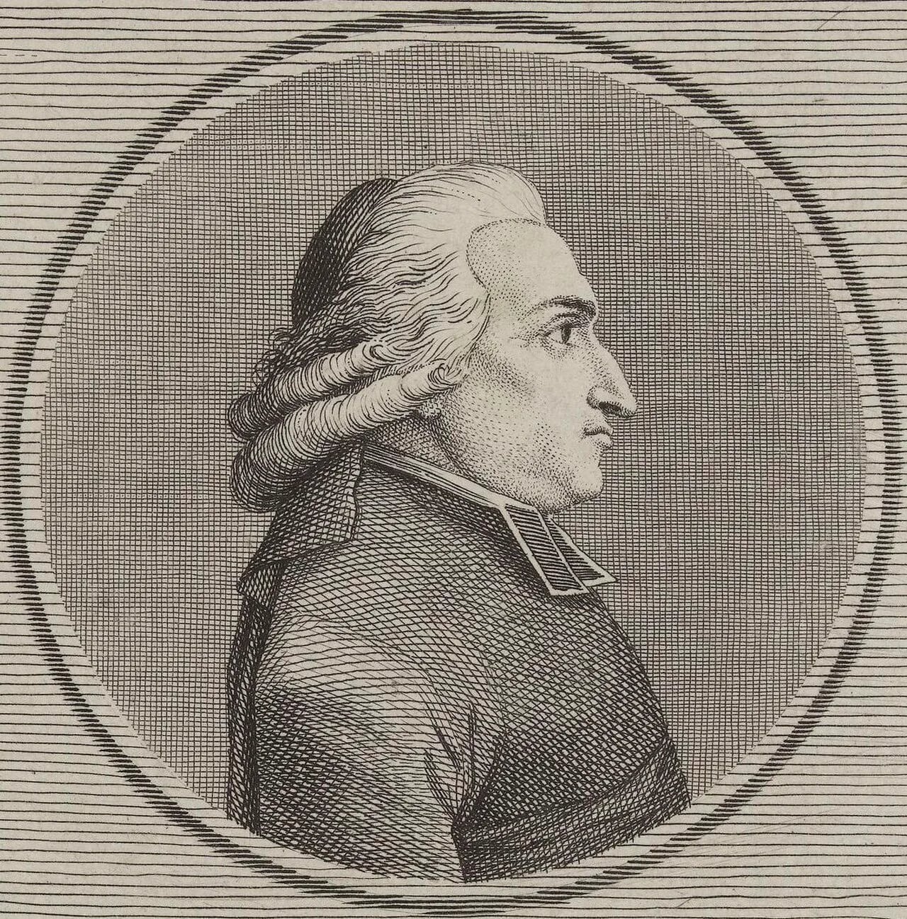Porträt von Sylvain Yvernault (1740–1806) – Gedenkseite