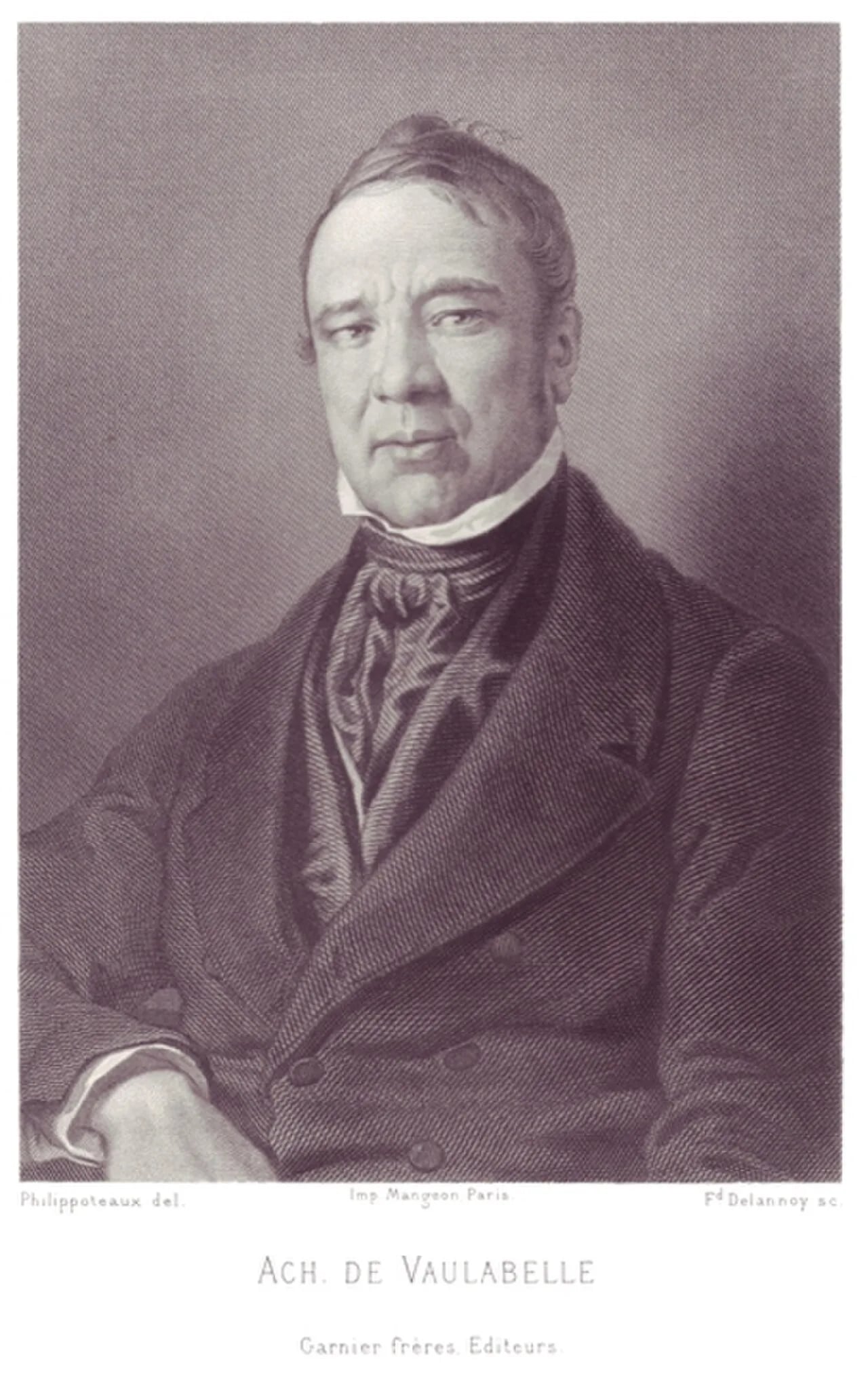 Portrait of Achille Tenaille de Vaulabelle (1799–1879) – memorial page