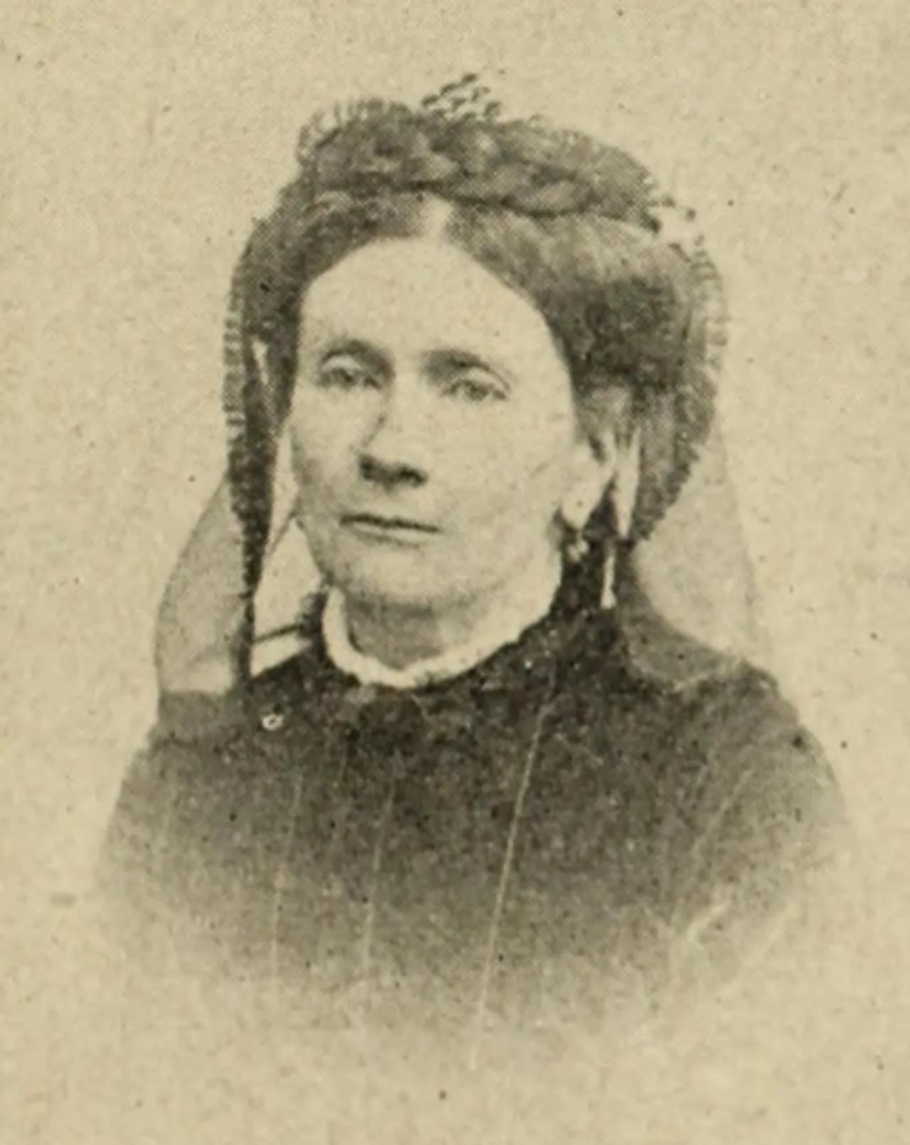 Porträt von Adine Riom (1818–1899) – Gedenkseite