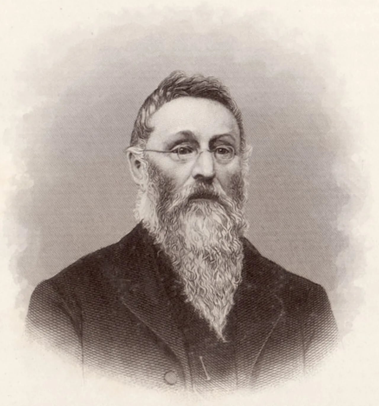Porträt von Adolph Lippe (1812–1888) – Gedenkseite
