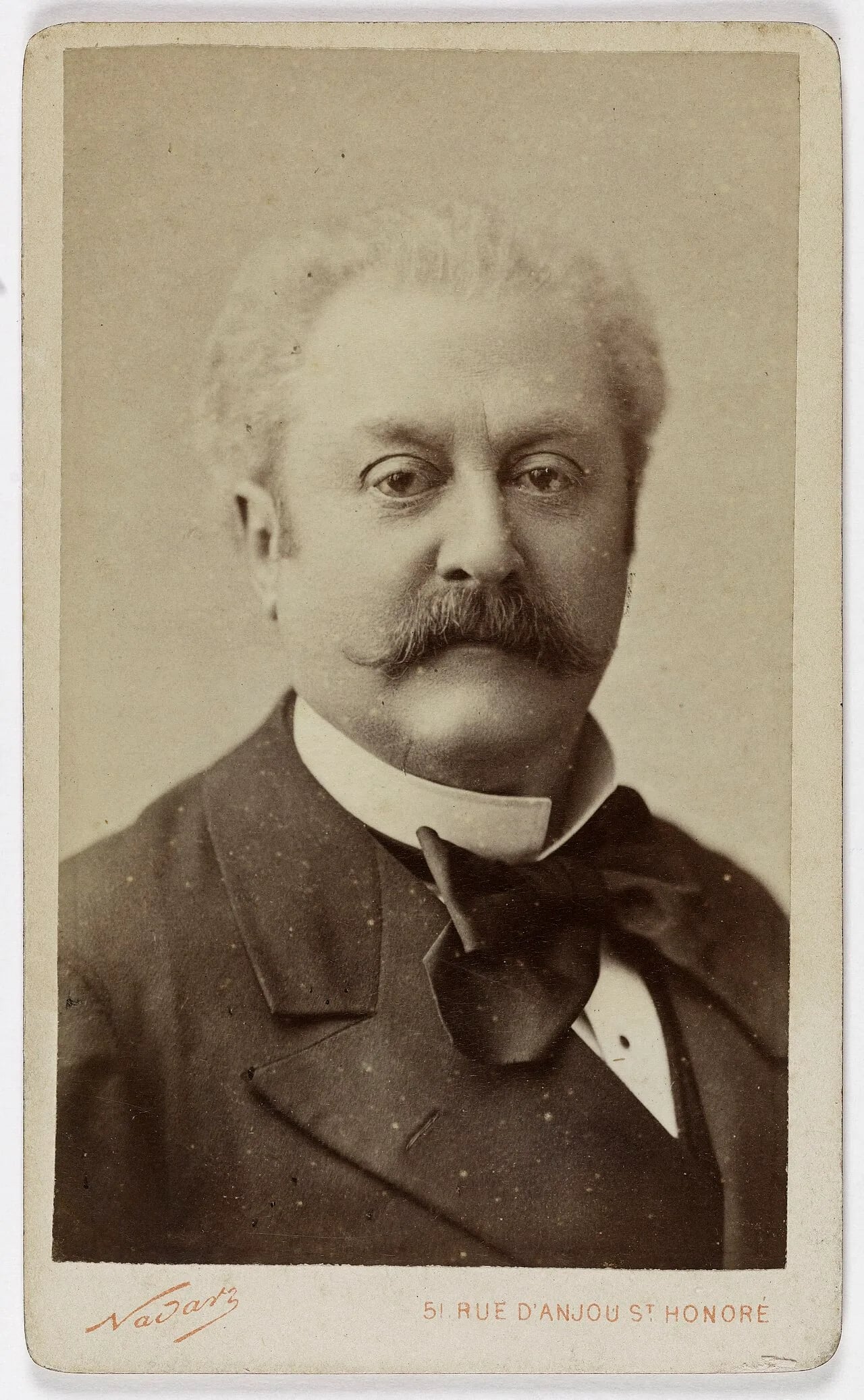 Porträt von Adolphe Dupuis (1824–1891) – Gedenkseite