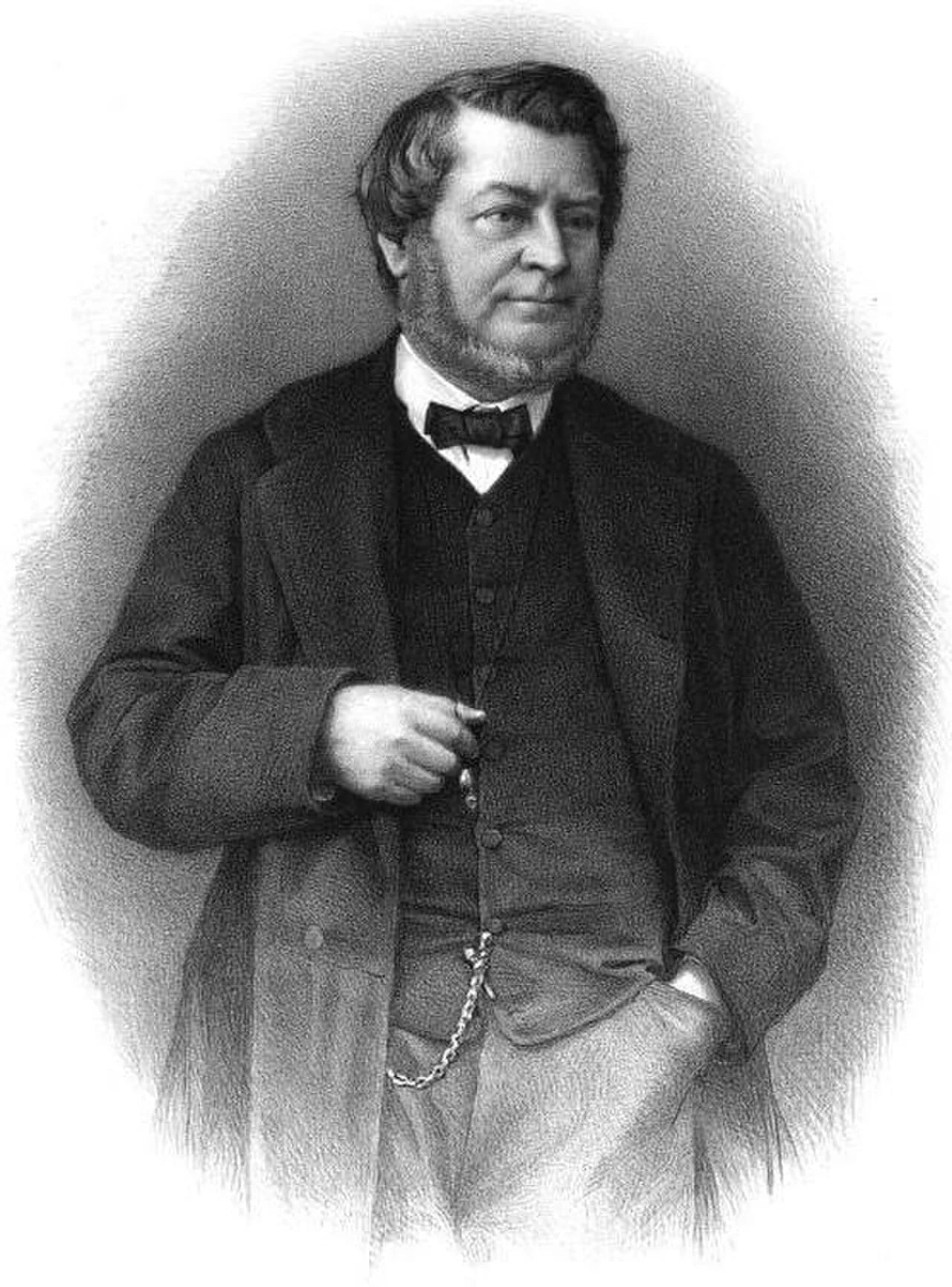 Portrait of Adolphe Guéroult (1810–1872) – memorial page
