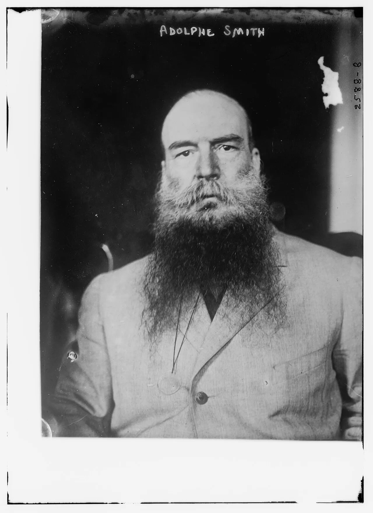 Porträt von Adolphe Smith (1846–1924) – Gedenkseite