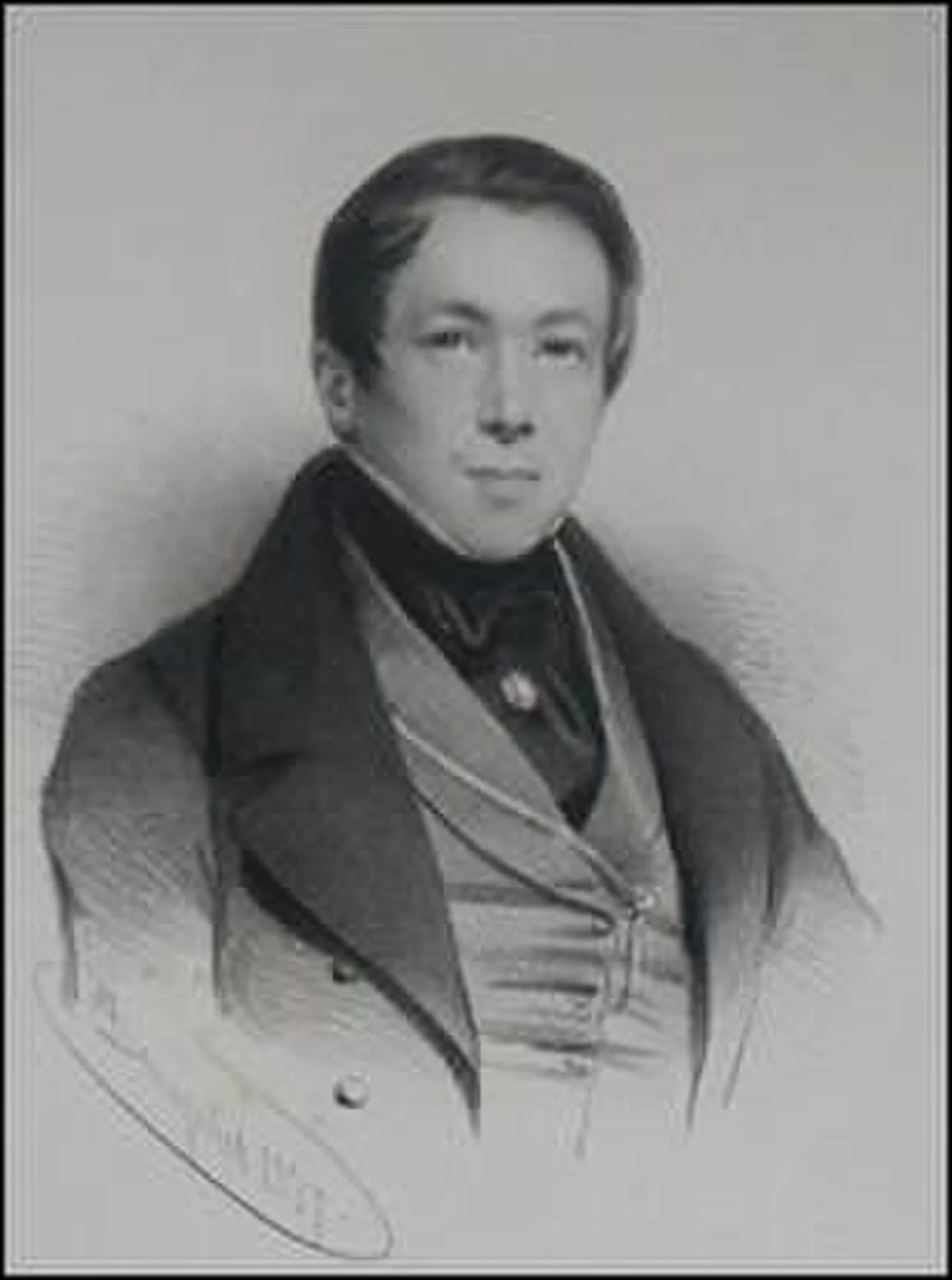 Portrait of Adolphe Van den Wiele (1803–1843) – memorial page