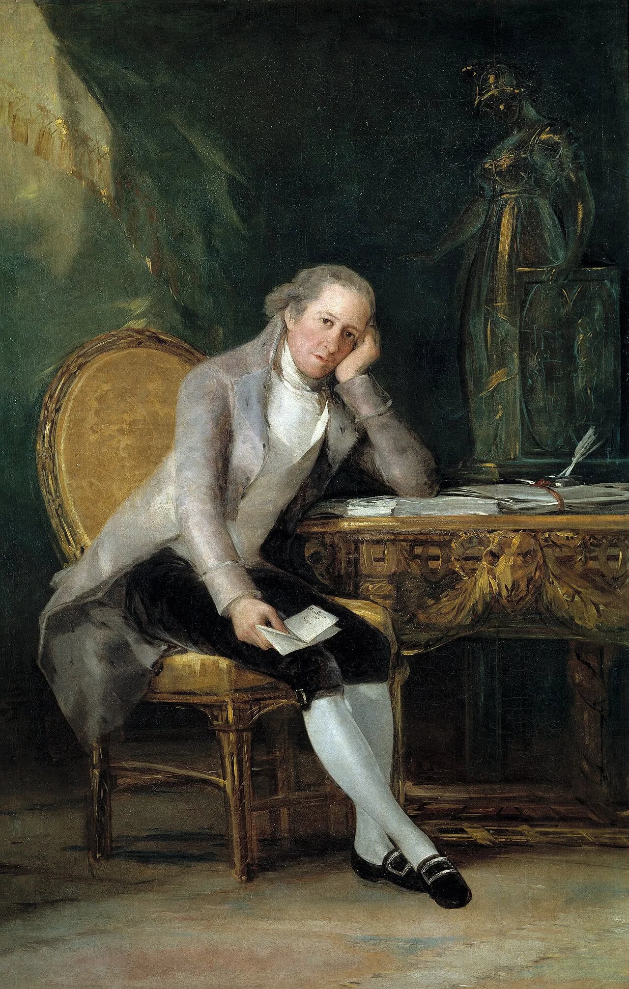 Porträt von Gaspar Melchor de Jovellanos (1744–1811) – Gedenkseite
