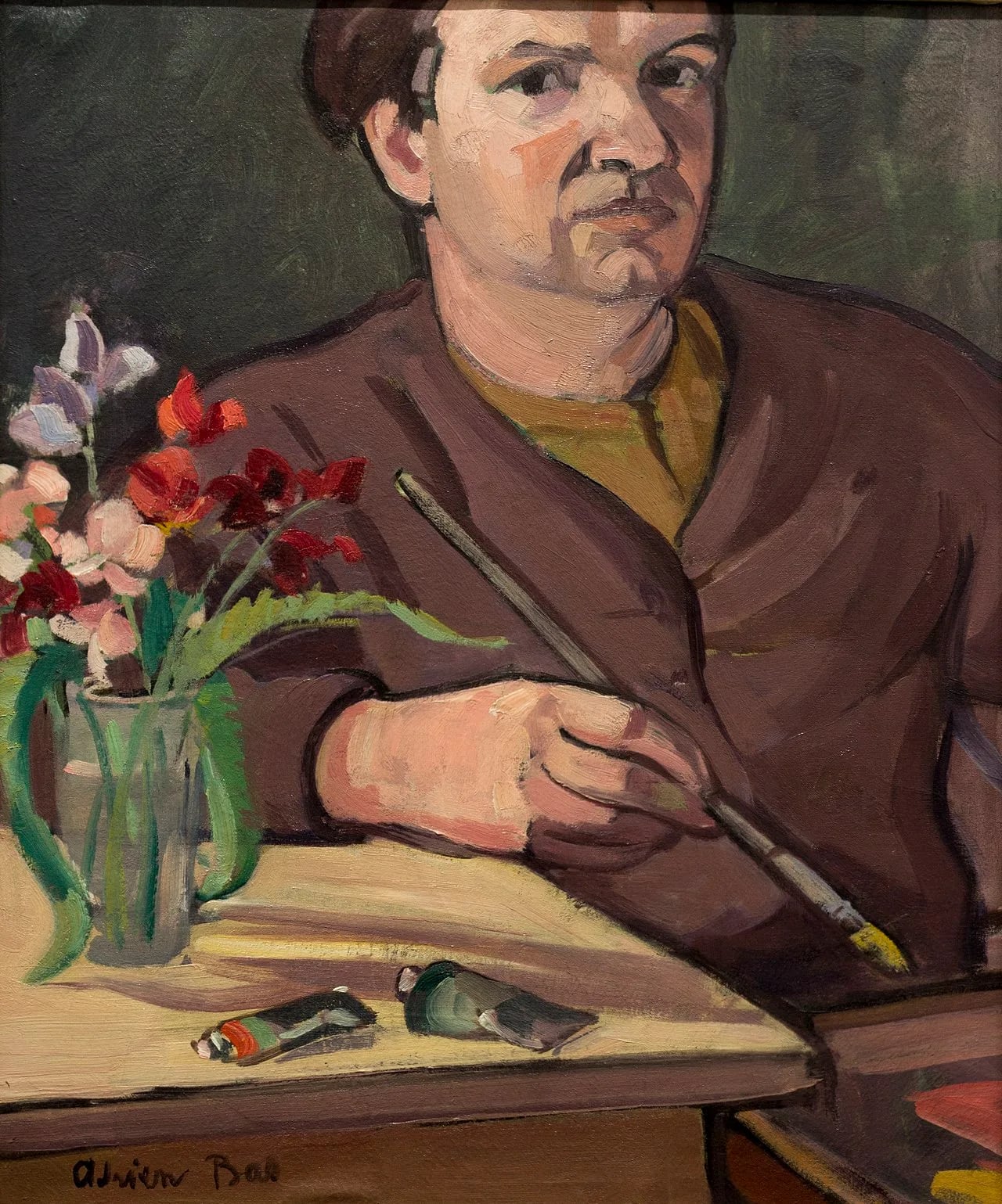 Porträt von Adrien Bas (1884–1925) – Gedenkseite