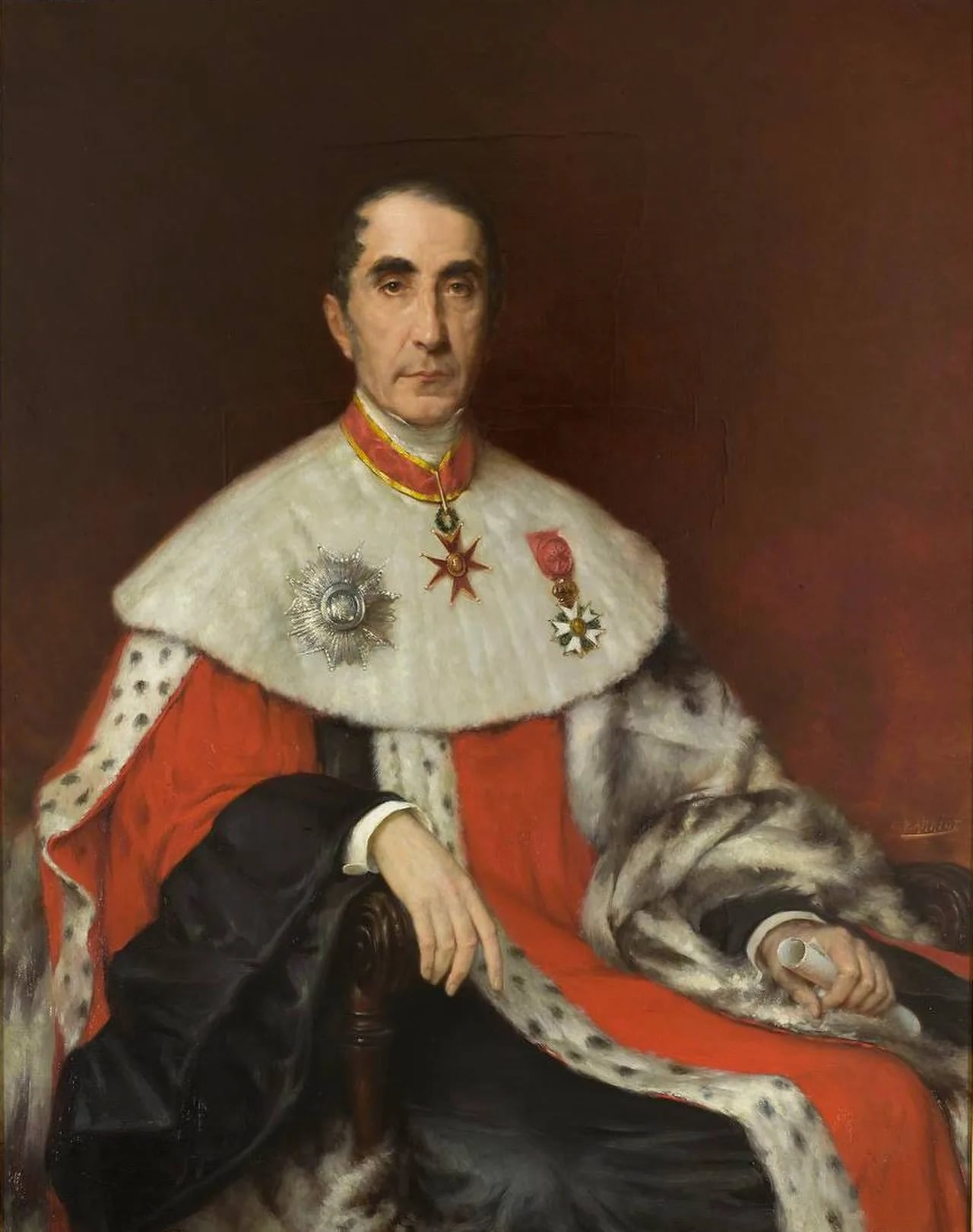Portrait of Adrien Marie Devienne (1802–1883) – memorial page