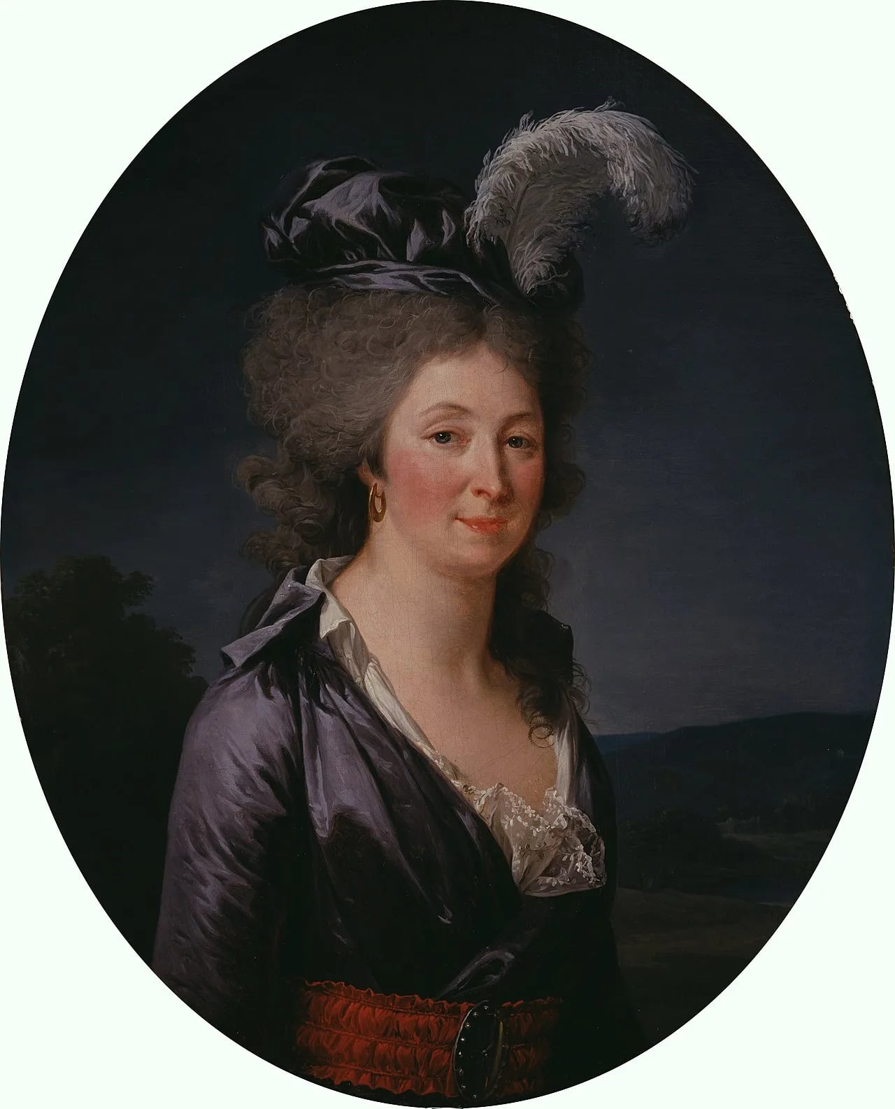 Porträt von Adrienne de La Fayette (1759–1807) – Gedenkseite