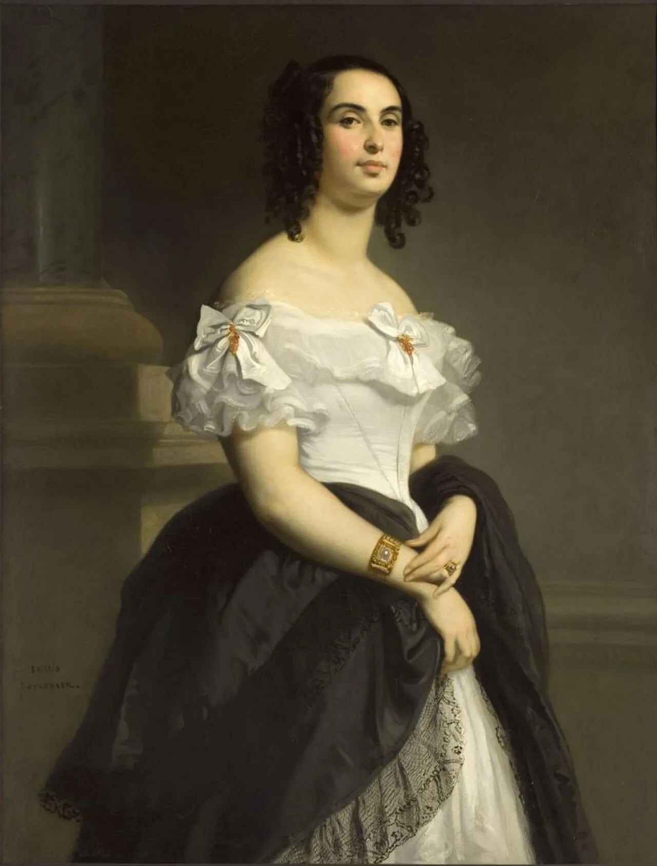 Portrait of Adèle Foucher (1803–1868) – memorial page