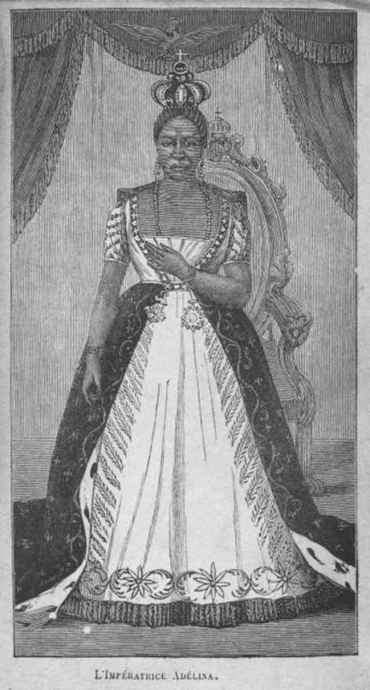 Porträt von Adélina Lévêque (1795–1878) – Gedenkseite