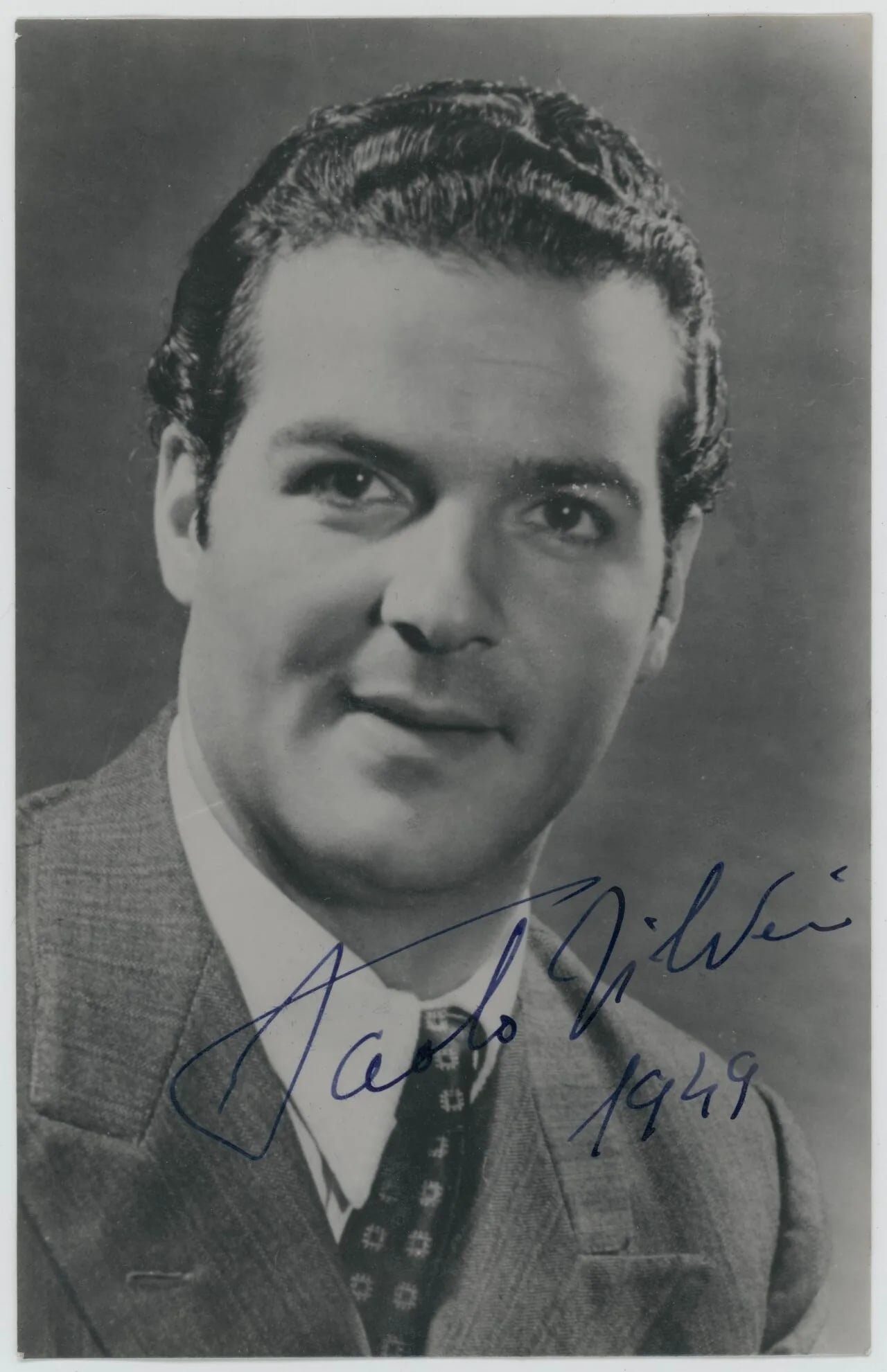 Porträt von Paolo Silveri (1913–2001) – Gedenkseite