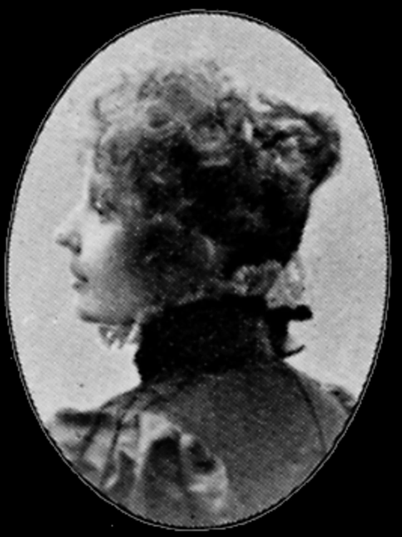 Porträt von Agnes de Frumerie (1869–1937) – Gedenkseite