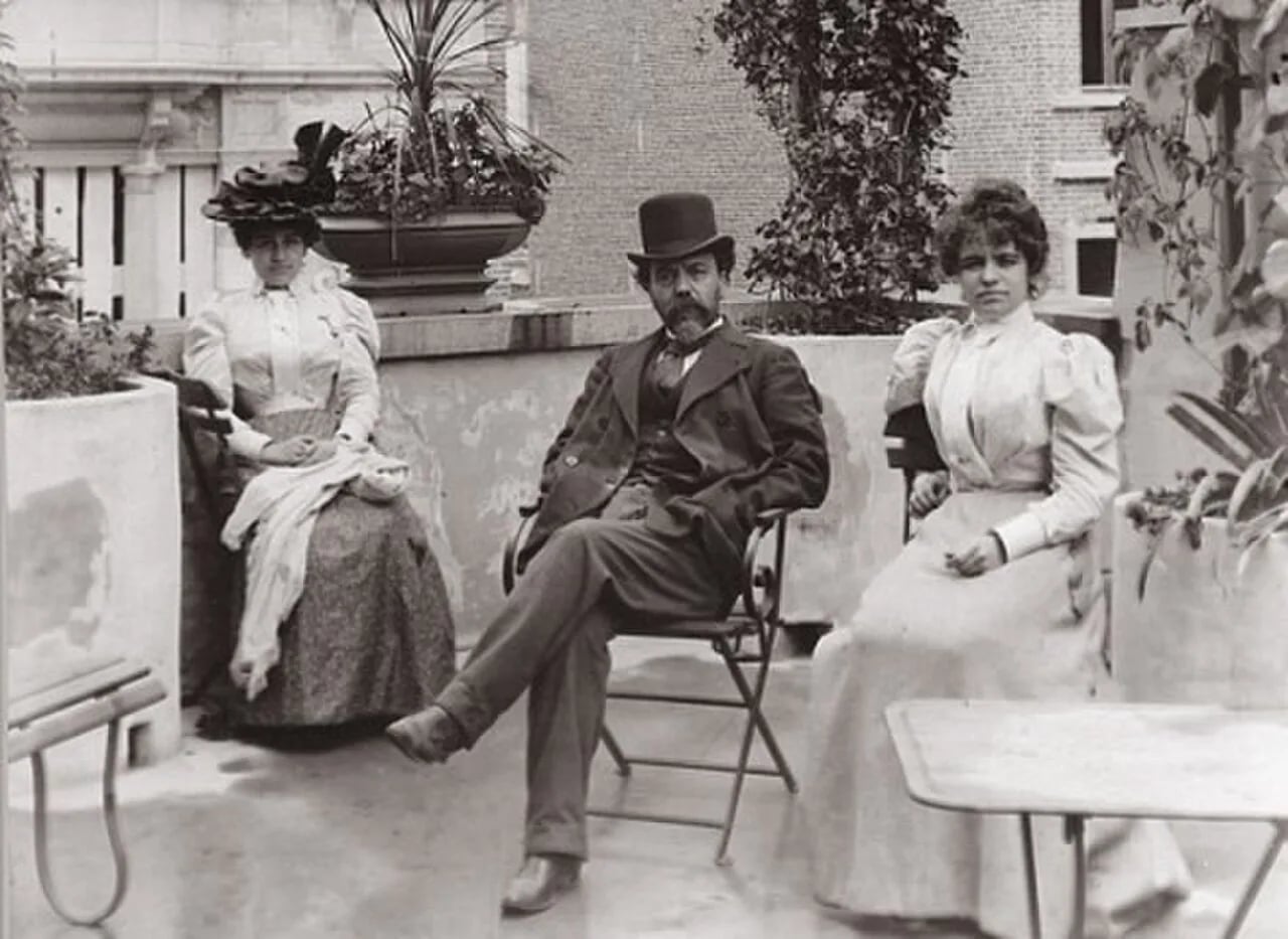 Porträt von Alban Chambon (1847–1928) – Gedenkseite