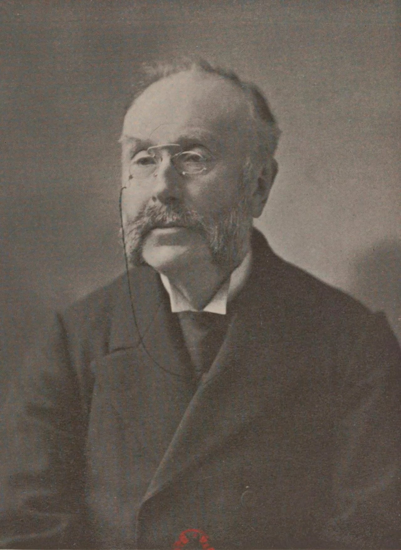 Porträt von Albert-Alexandre Carette (1841–1908) – Gedenkseite
