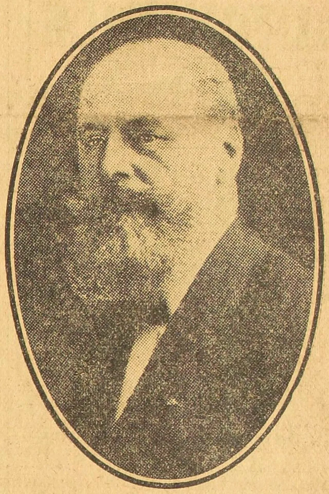 Porträt von Albert Baert (1863–1951) – Gedenkseite