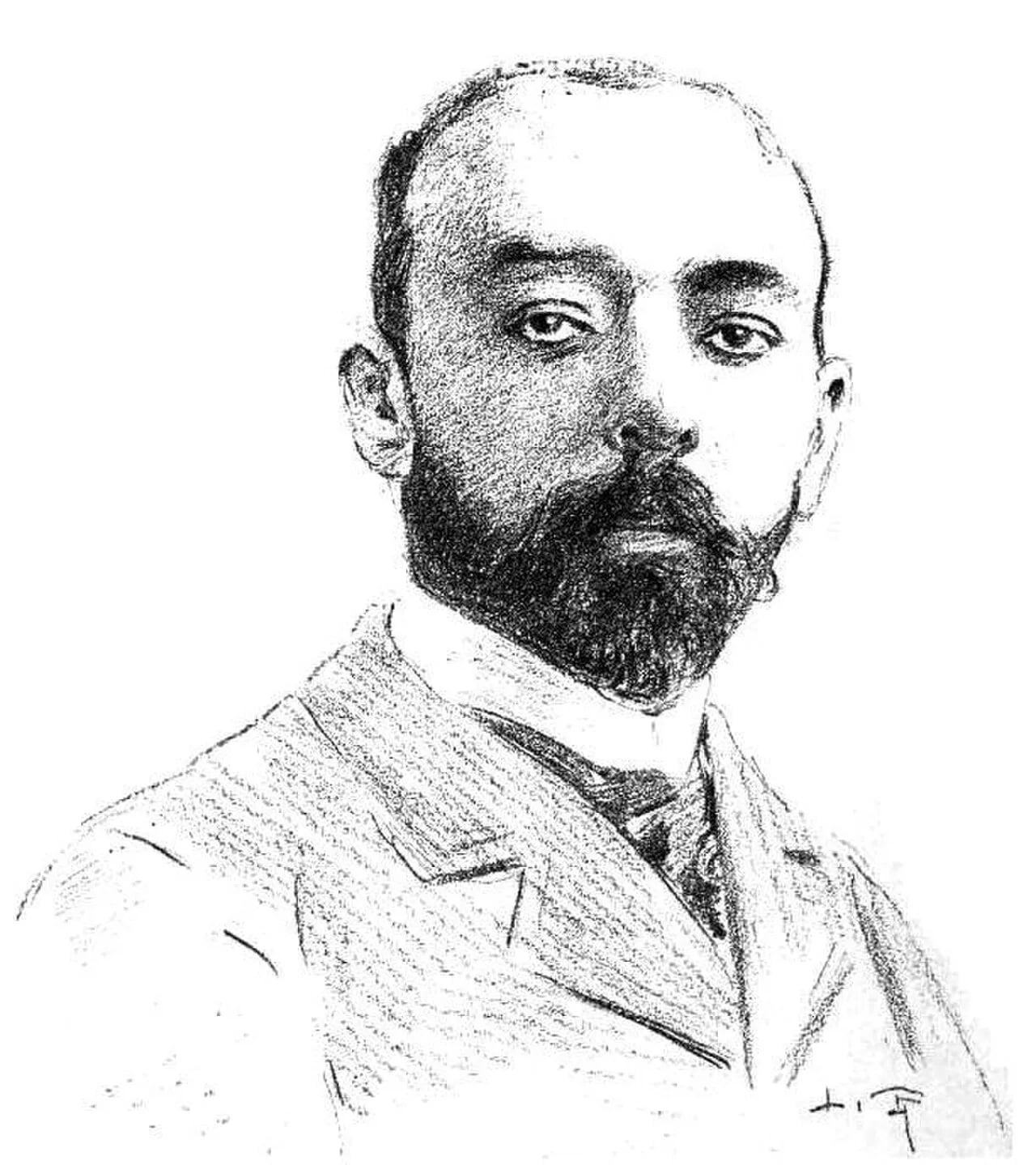 Porträt von Albert Clemenceau (1861–1955) – Gedenkseite