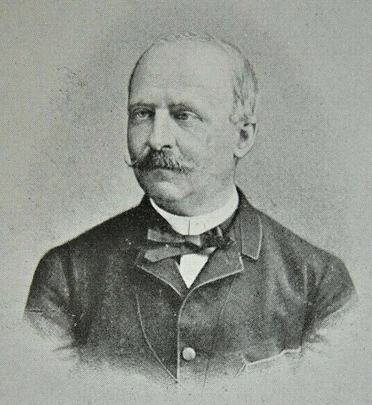 Porträt von Albert Desjardins (1838–1897) – Gedenkseite