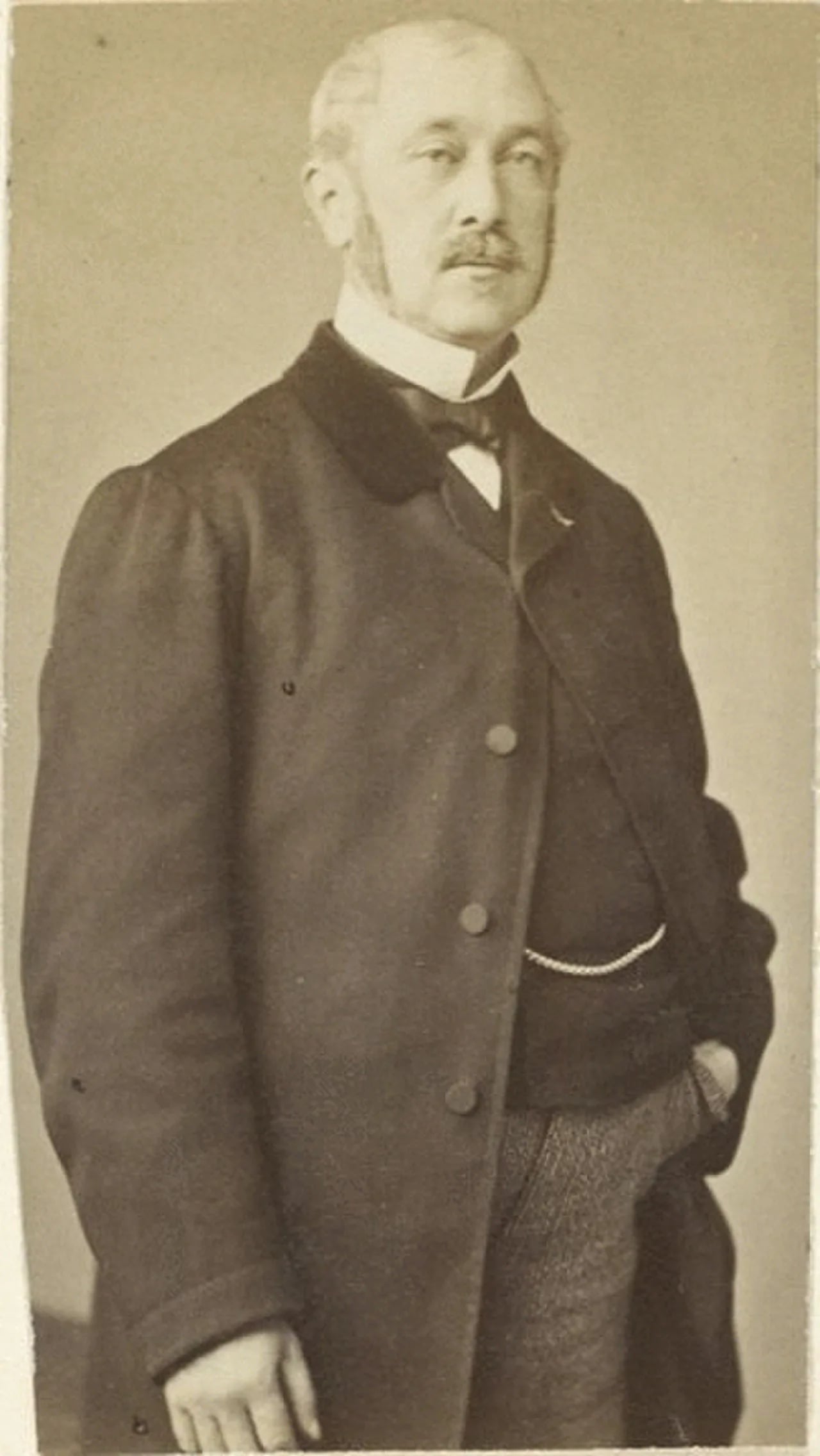 Porträt von Albert Lacroix-Saint-Pierre (1817–1891) – Gedenkseite