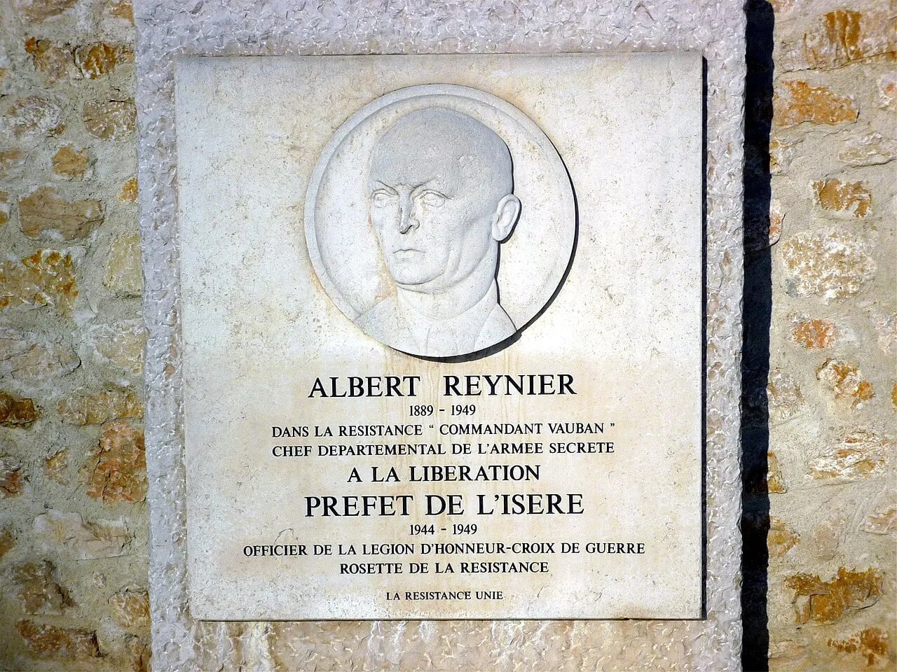 Porträt von Albert Reynier (1889–1949) – Gedenkseite