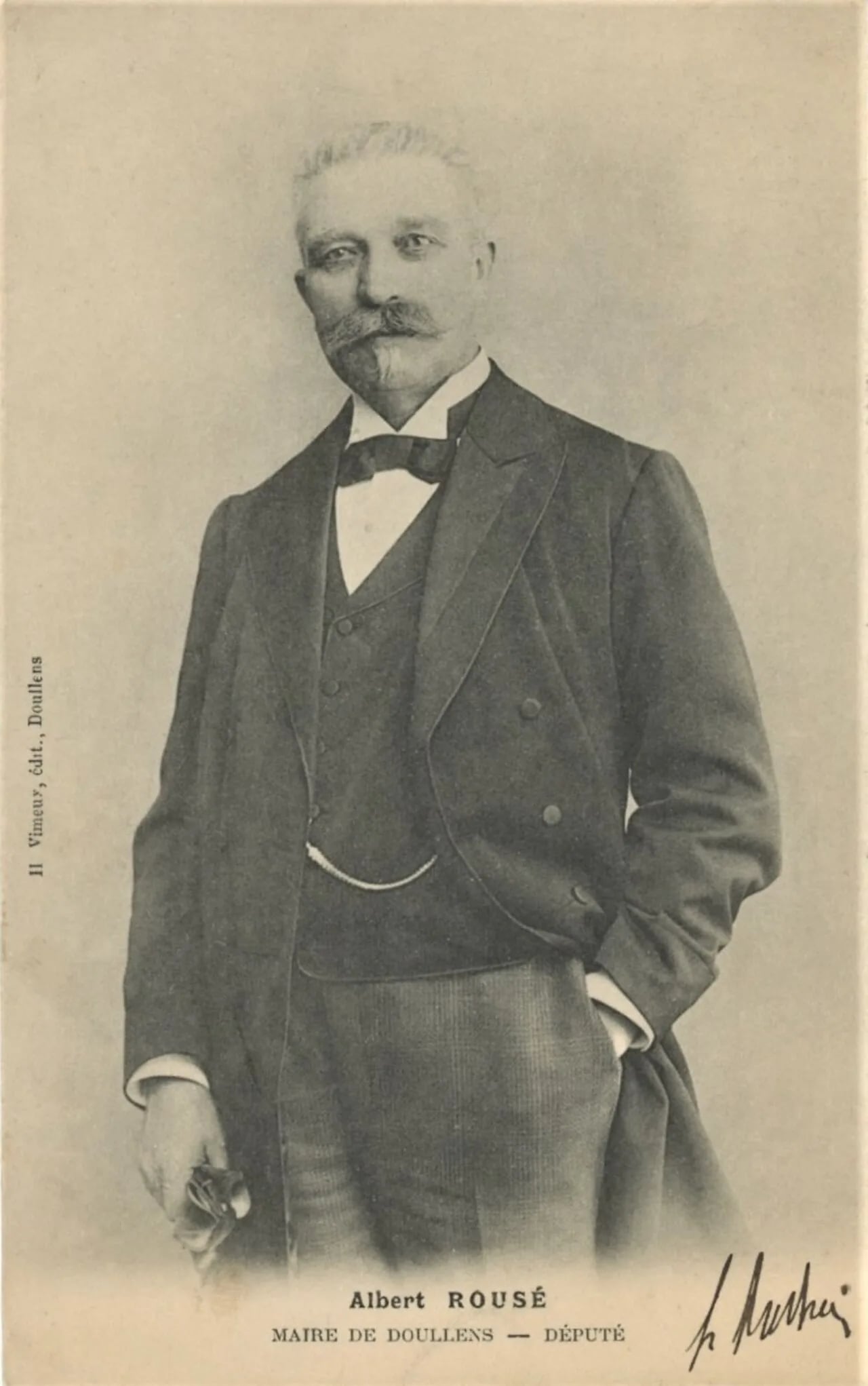 Porträt von Albert Rousé (1854–1938) – Gedenkseite