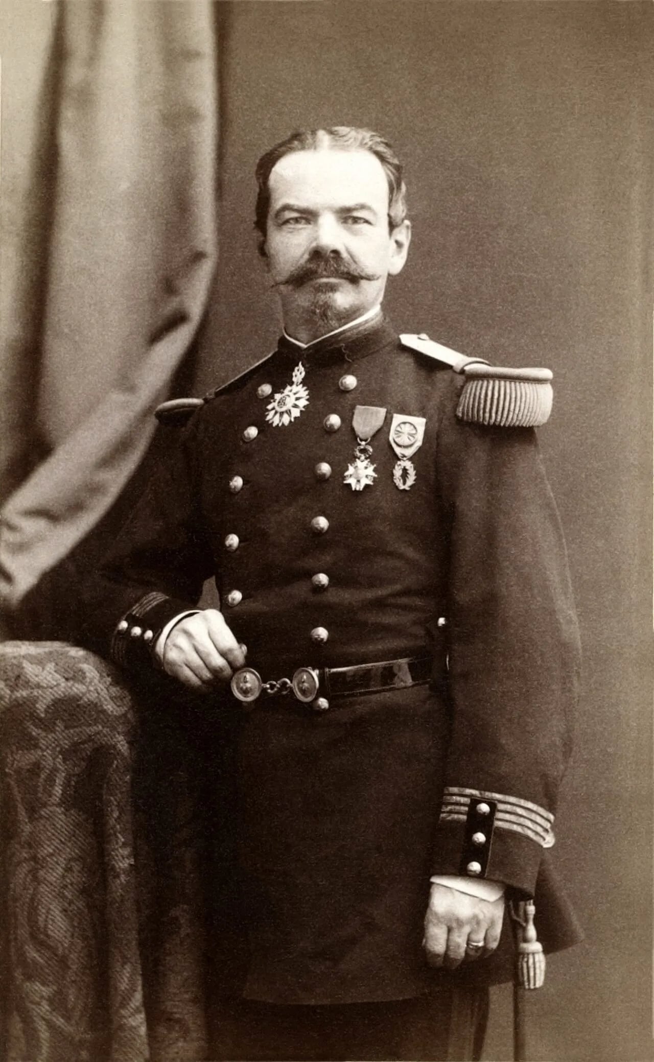Portrait of Albert de Rochas (1837–1914) – memorial page