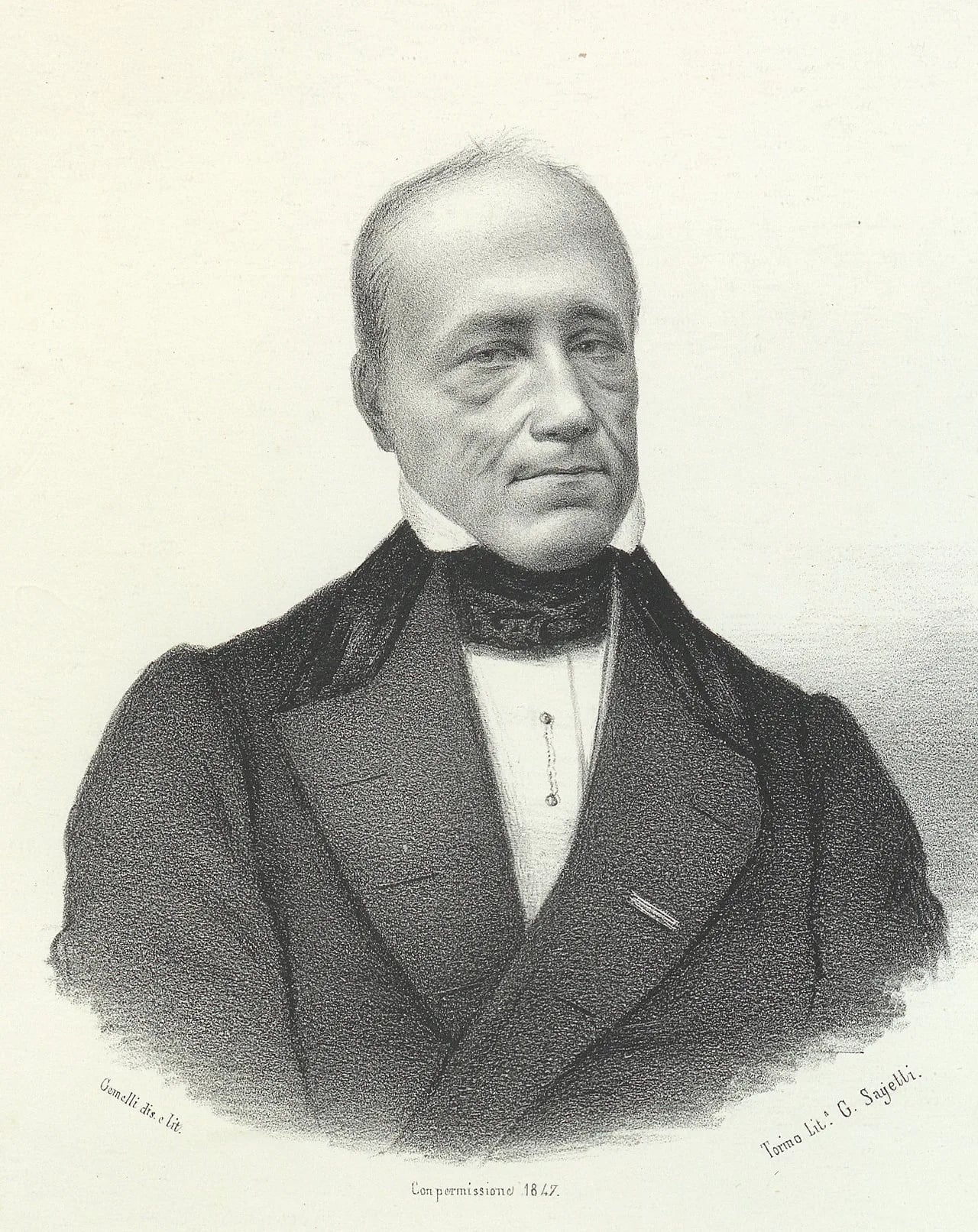 Portrait of Alberto Nota (1775–1847) – memorial page