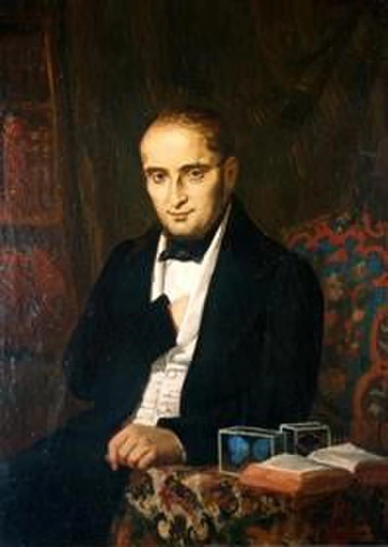 Porträt von Albin Crépu (1799–1859) – Gedenkseite